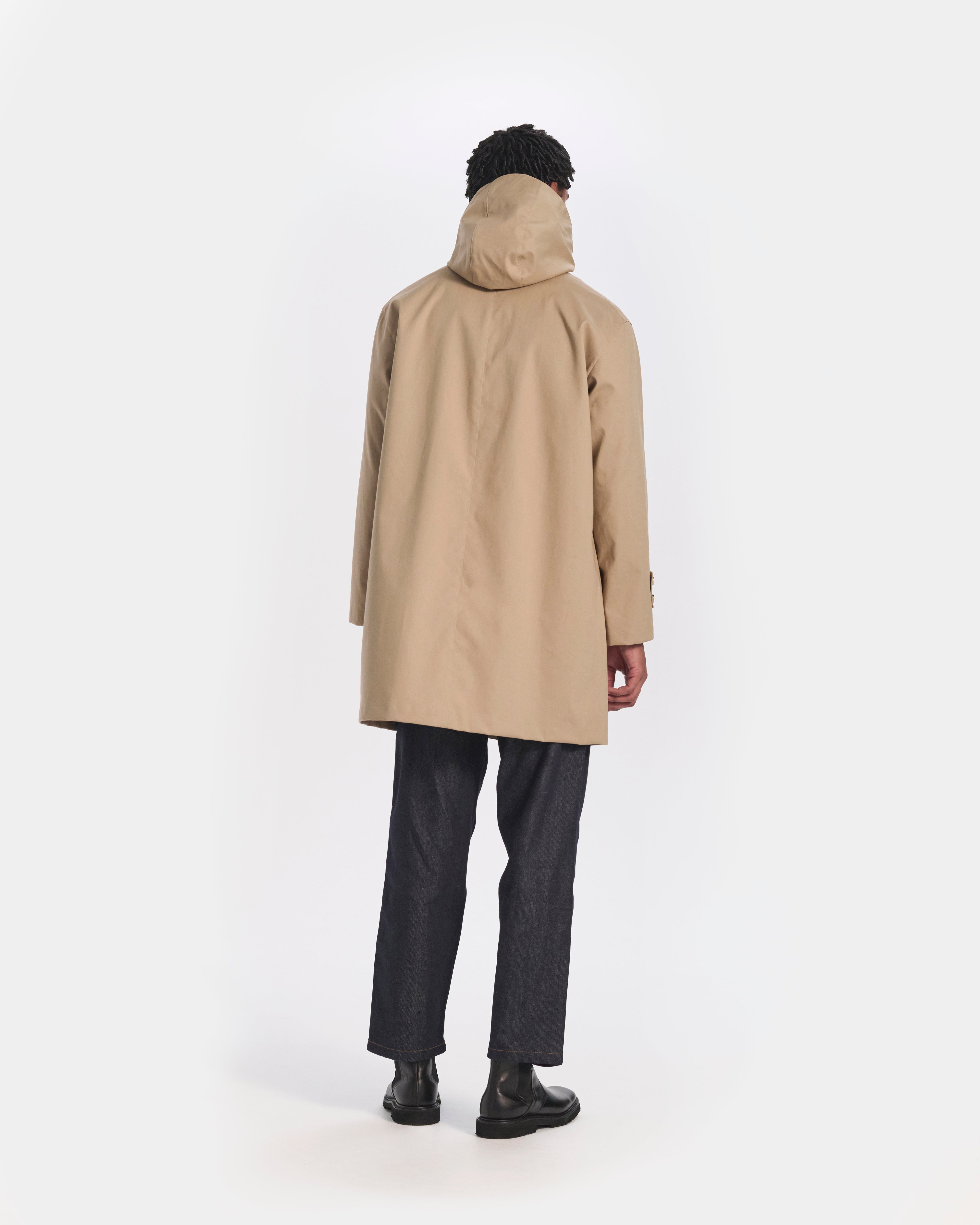 Humbie Raintec Mid Length Hooded Coat