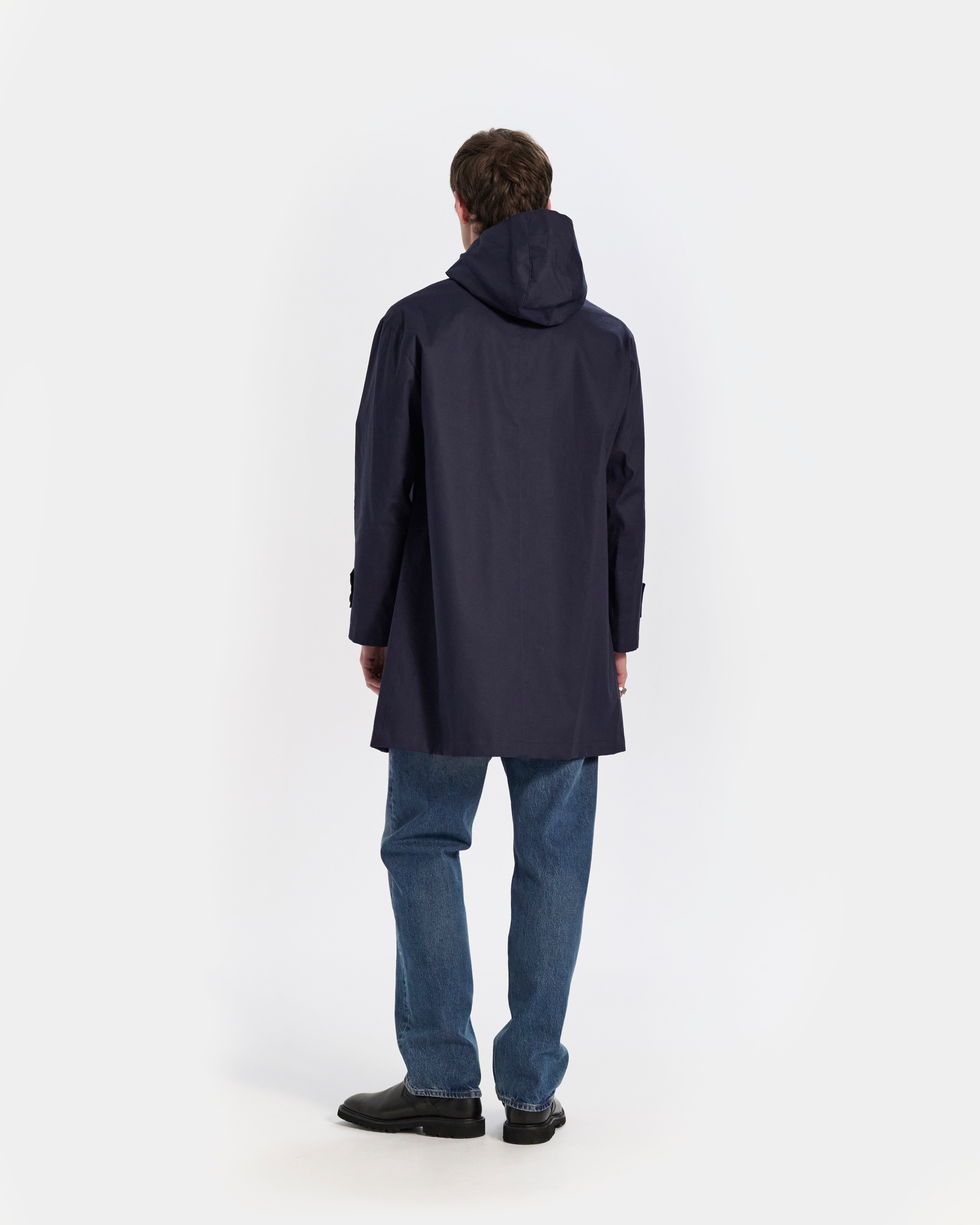 Humbie Raintec Mid Length Hooded Coat