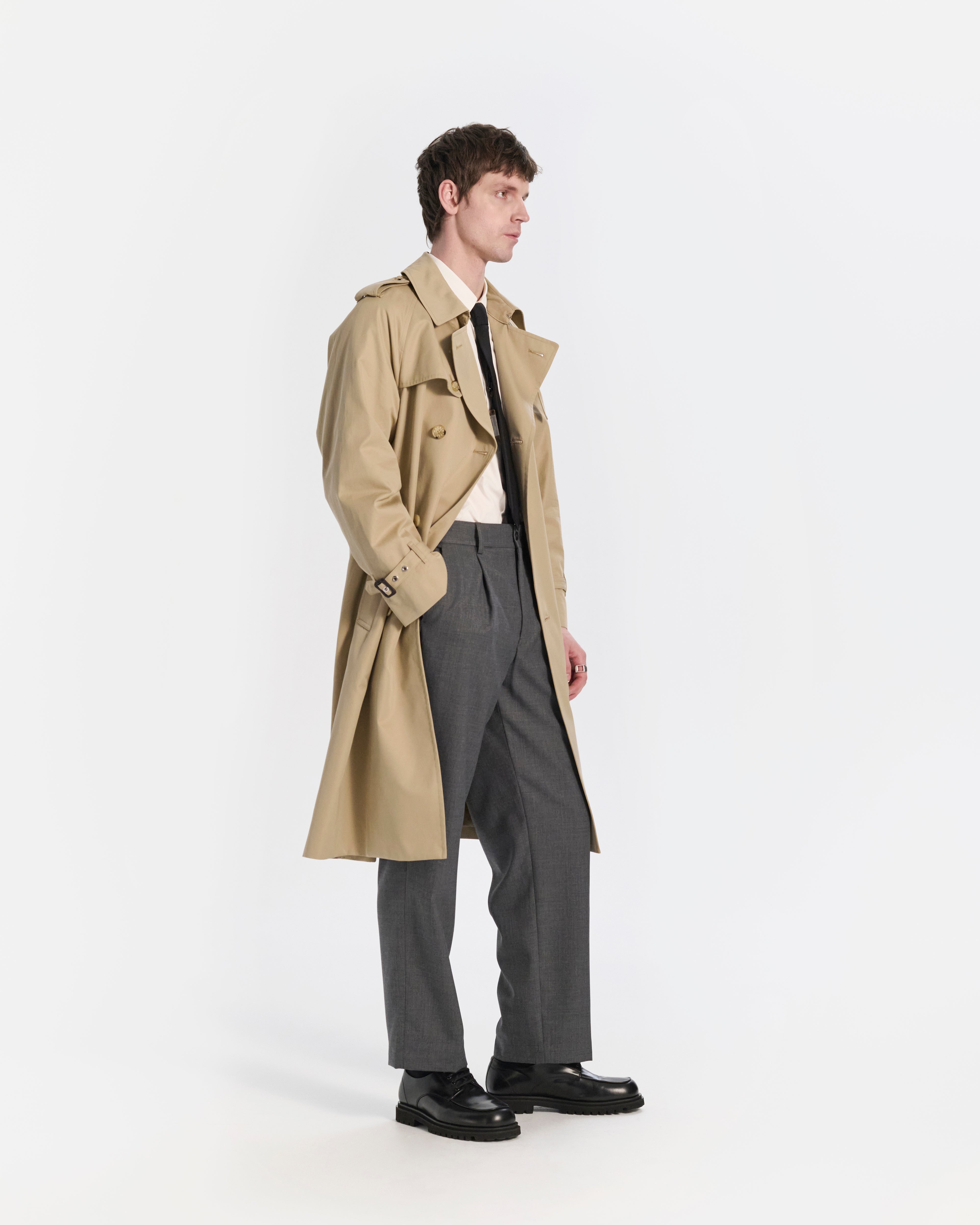 Blanefield Gabardine Double Breasted Trench Coat