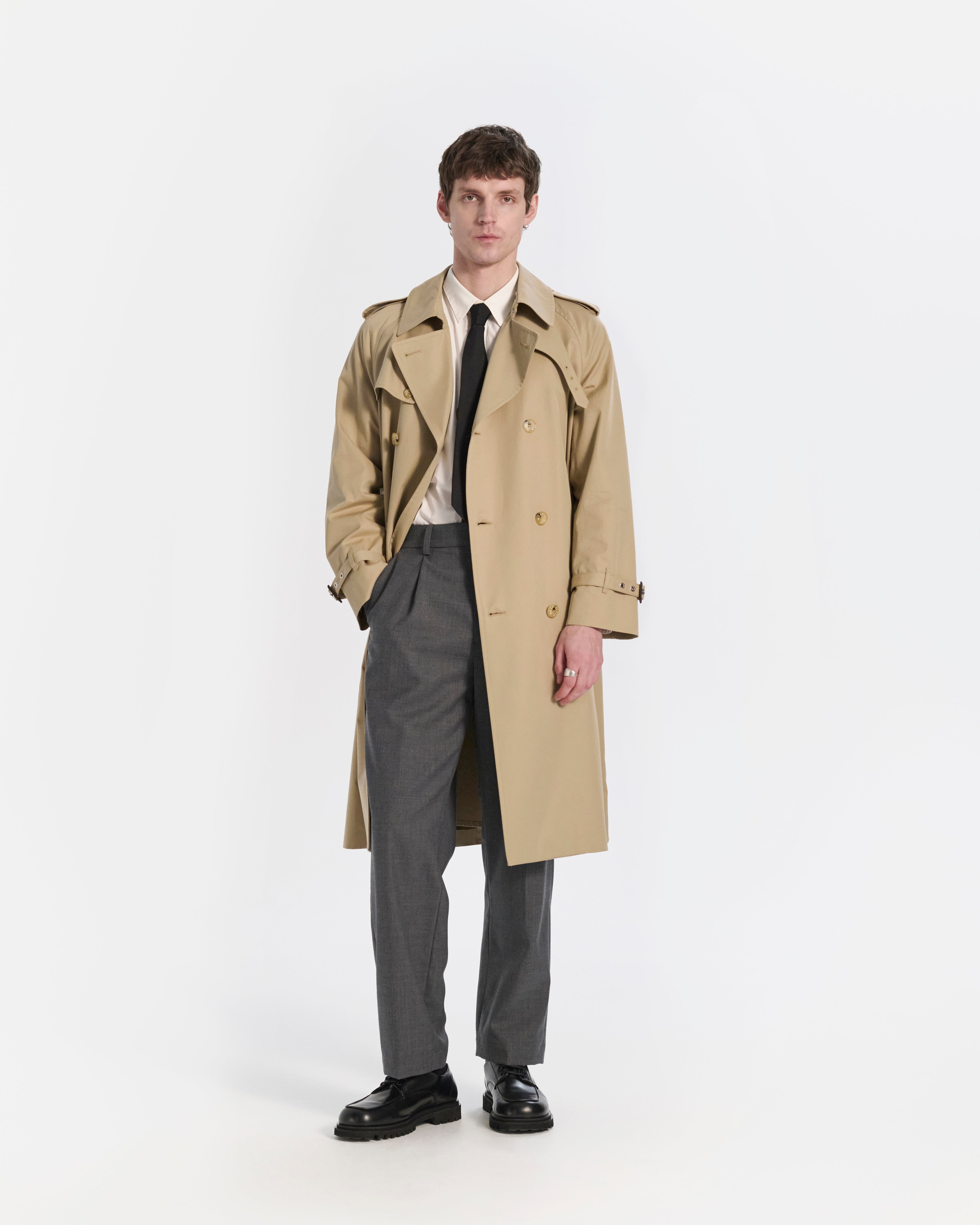 Blanefield Gabardine Double Breasted Trench Coat