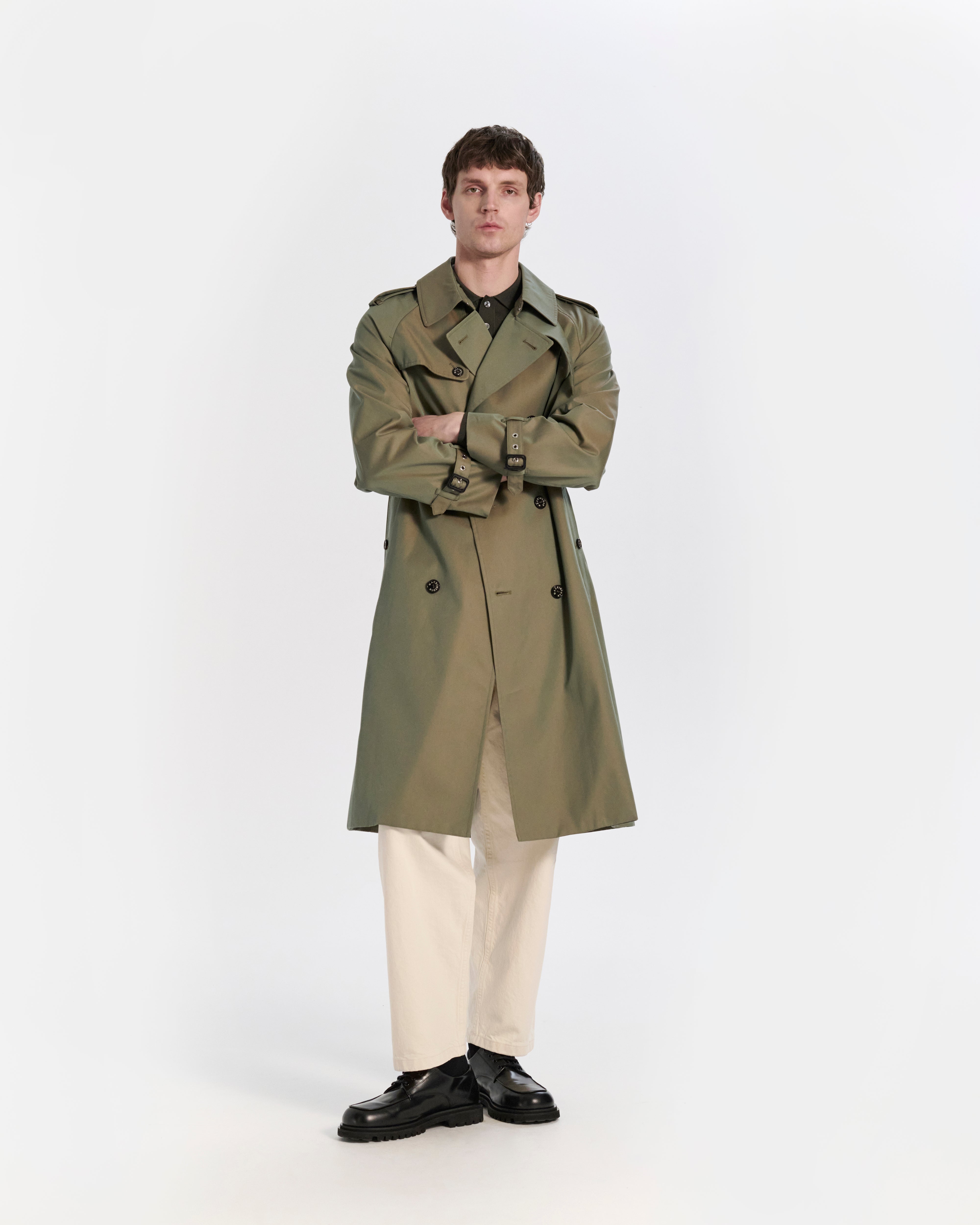 Blanefield Gabardine Double Breasted Trench Coat