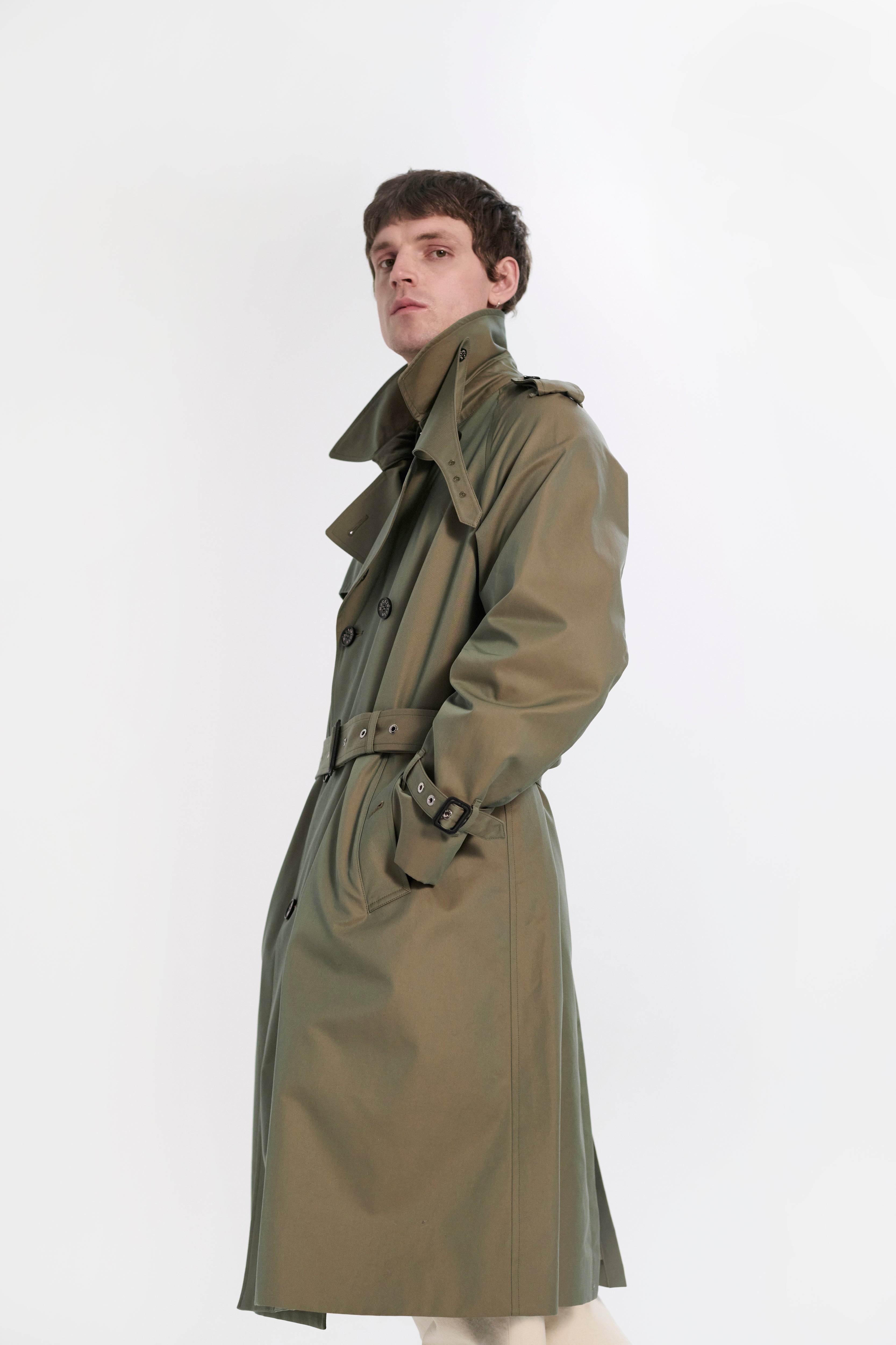 Blanefield Gabardine Double Breasted Trench Coat