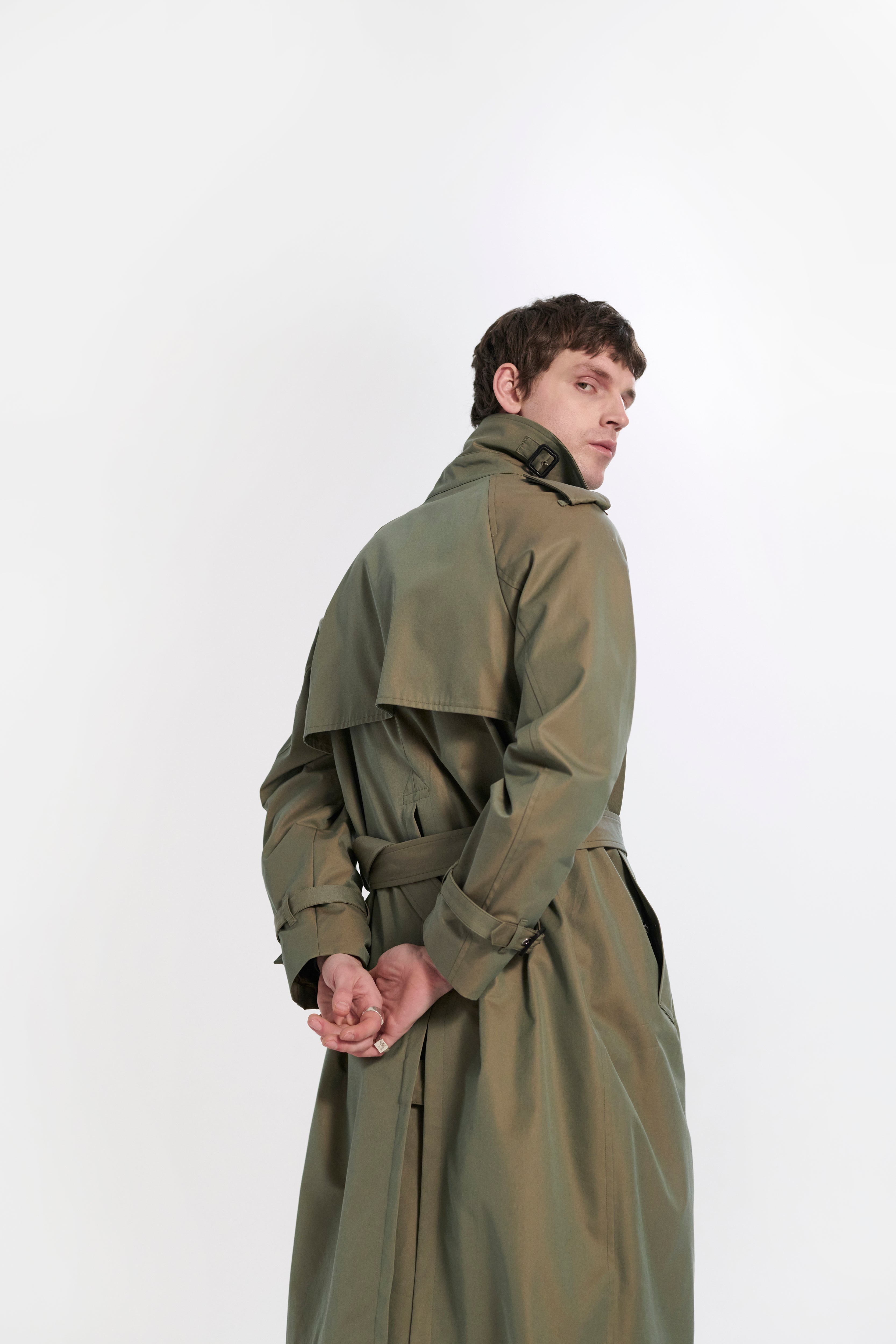 Blanefield Gabardine Double Breasted Trench Coat