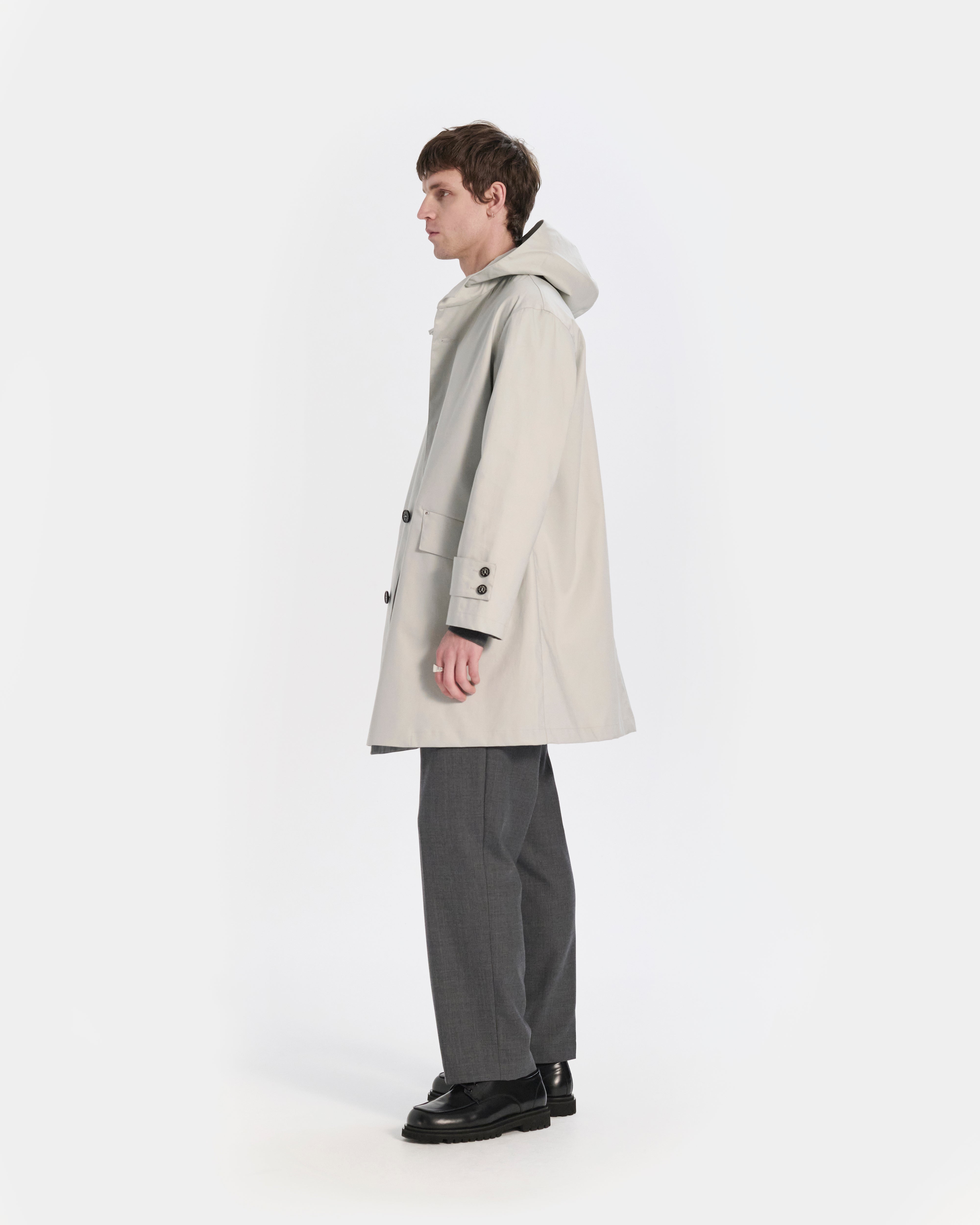 Humbie Raintec Mid Length Hooded Coat