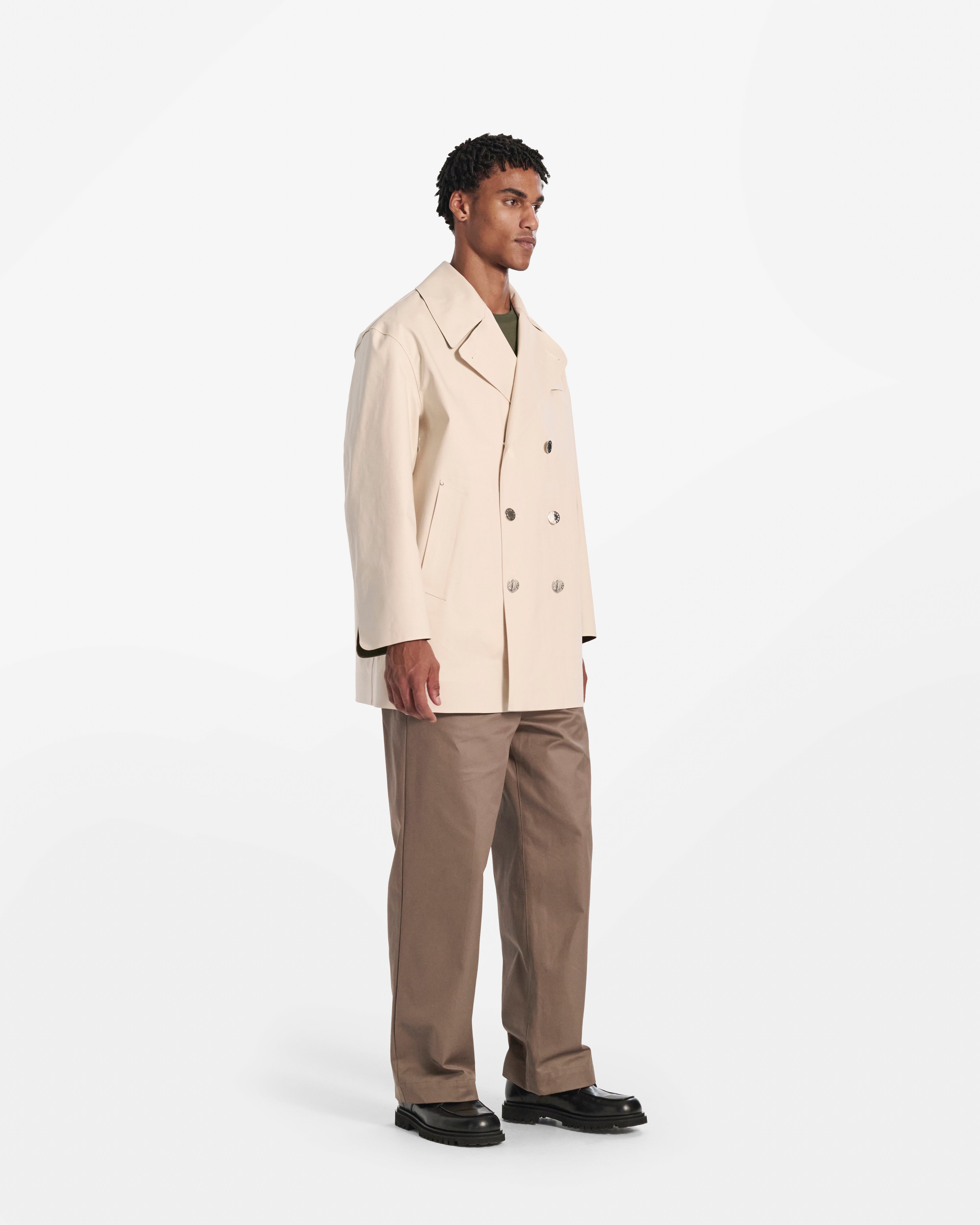 Canonbie Rubberised Double Breasted Coat