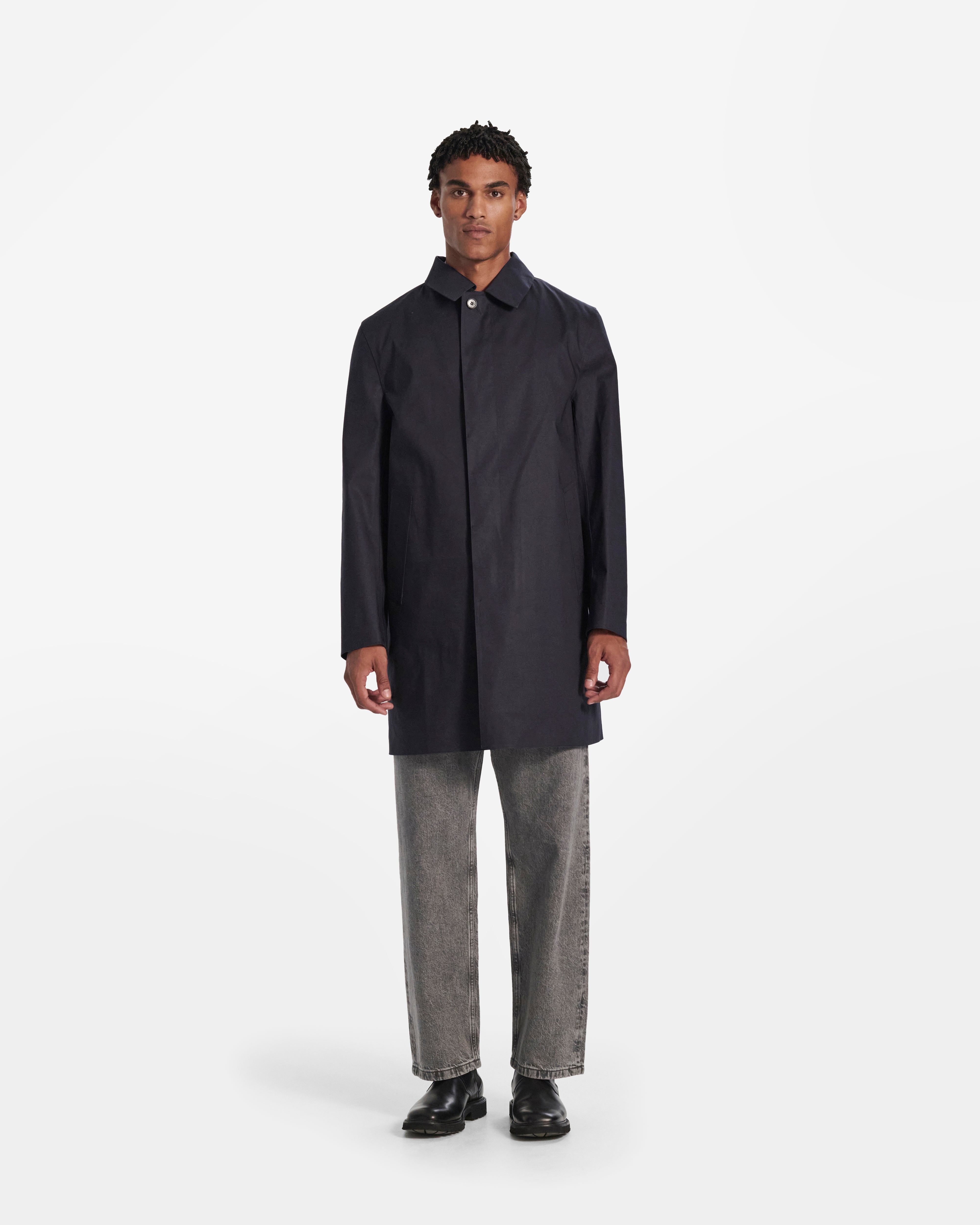 Dunoon Rubberised Mid Length Coat