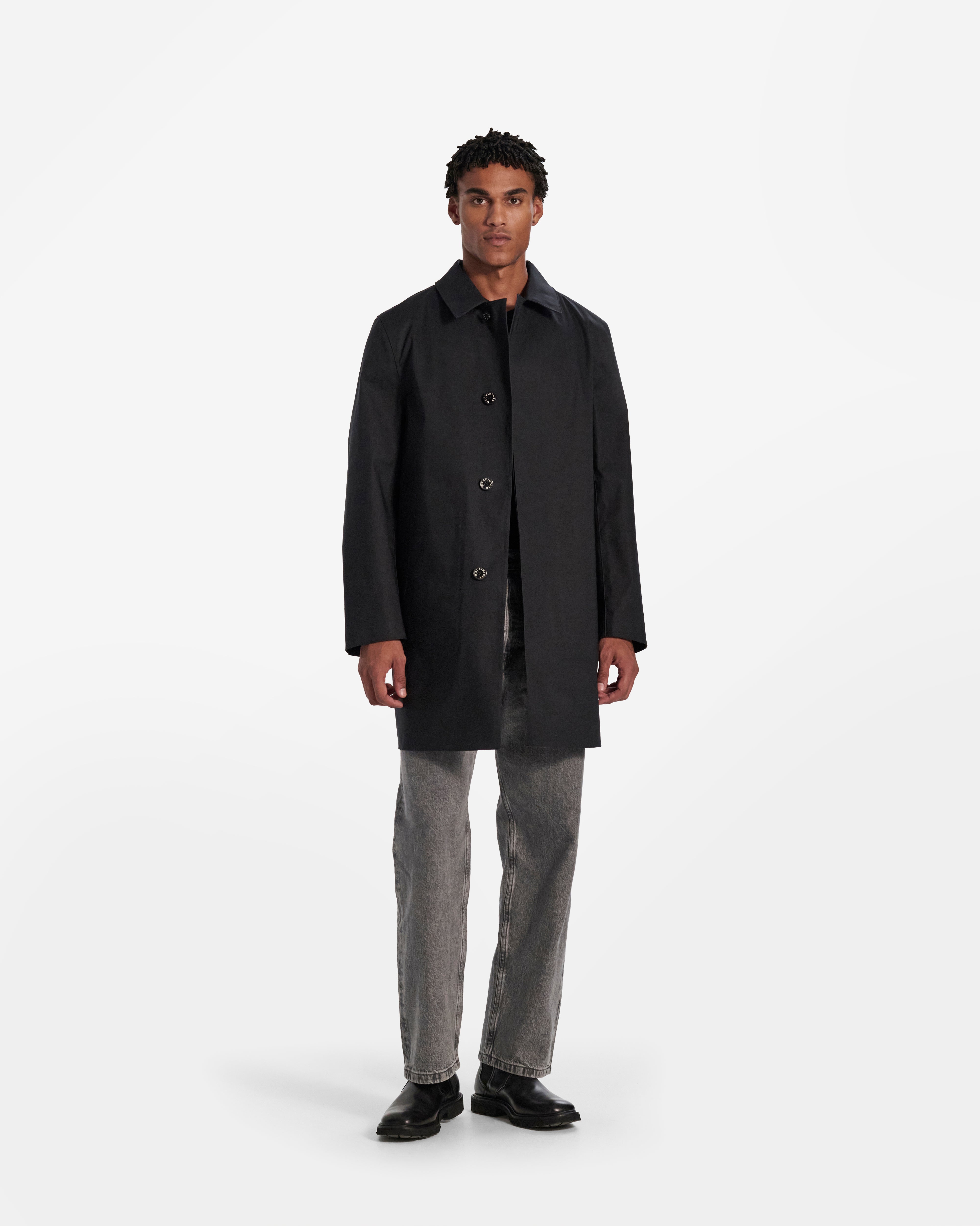 Dunoon Rubberised Mid Length Coat