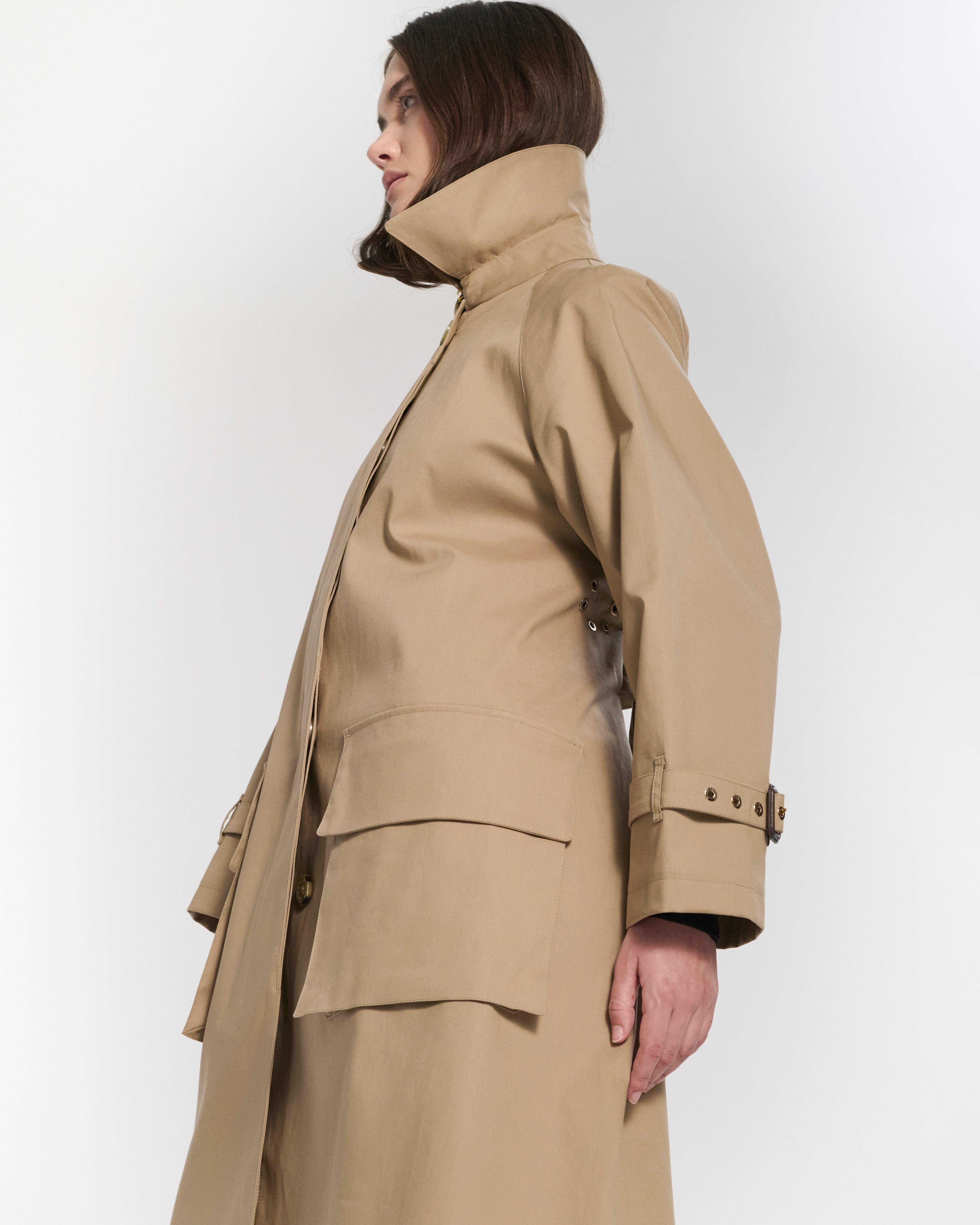 Kelvin Raintec Single Breasted Trench Coat