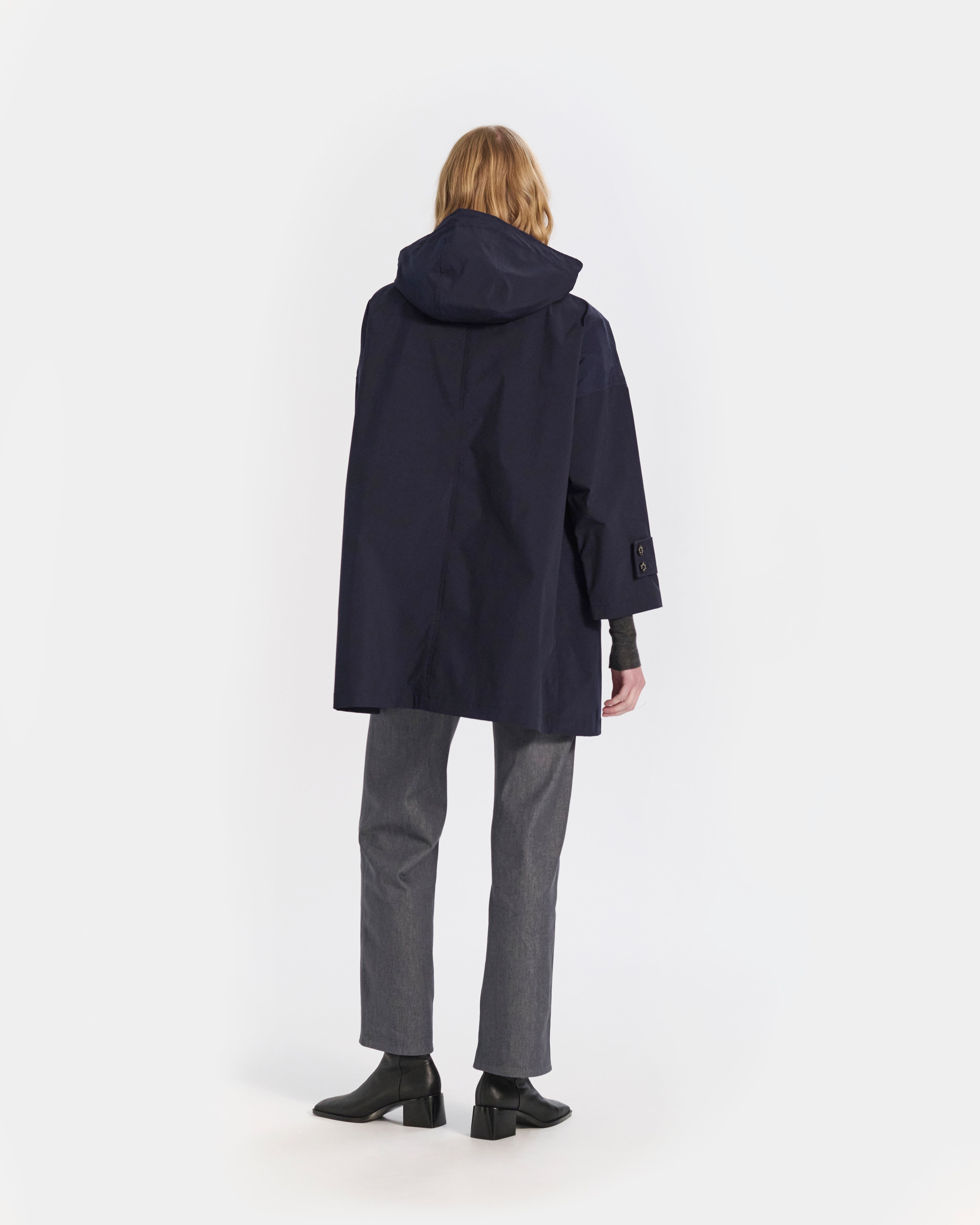 Humbie Hooded Short Coat