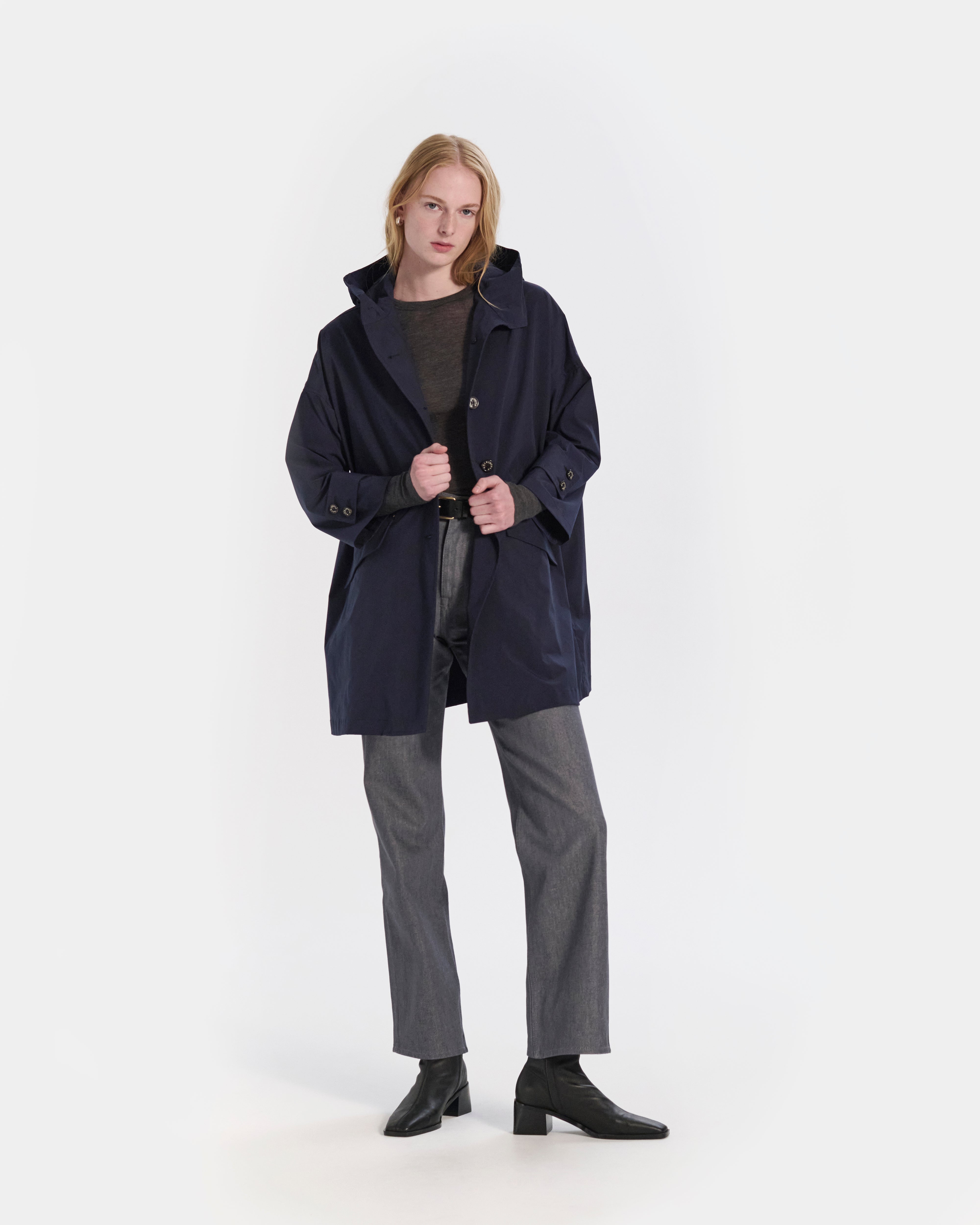 Humbie Hooded Short Coat