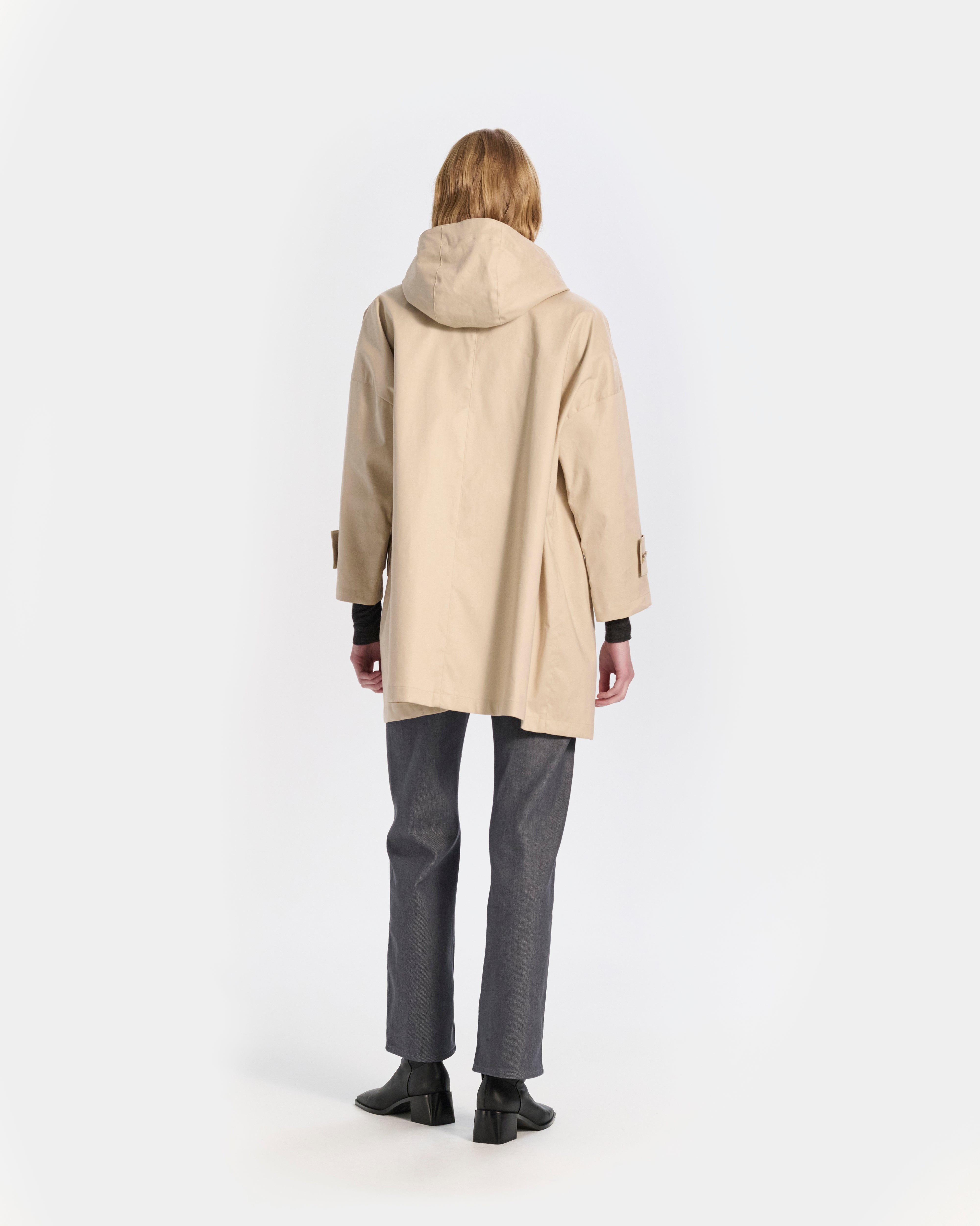 Humbie Raintec Hooded Short Coat