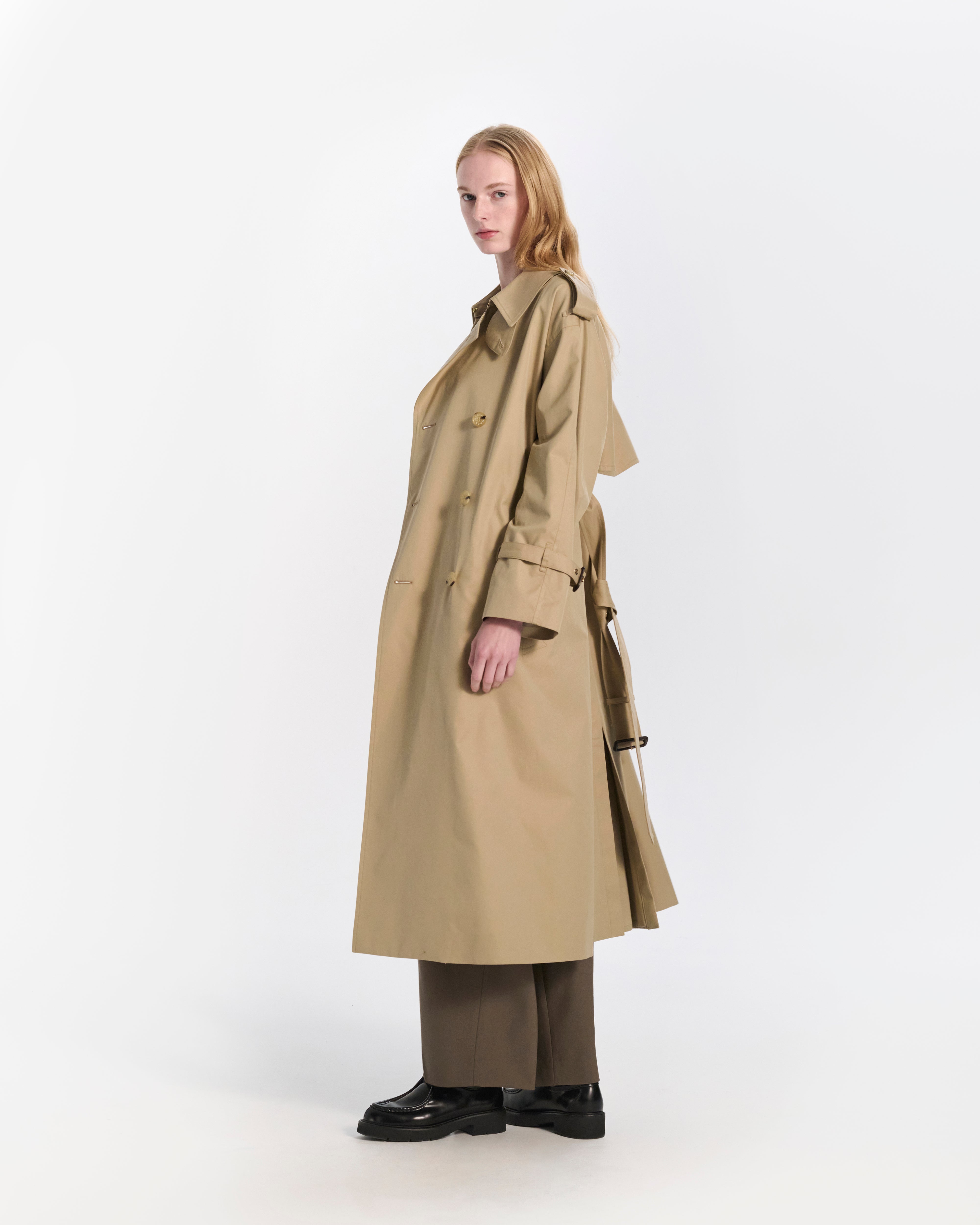 Buckholm Gabardine Trench Coat