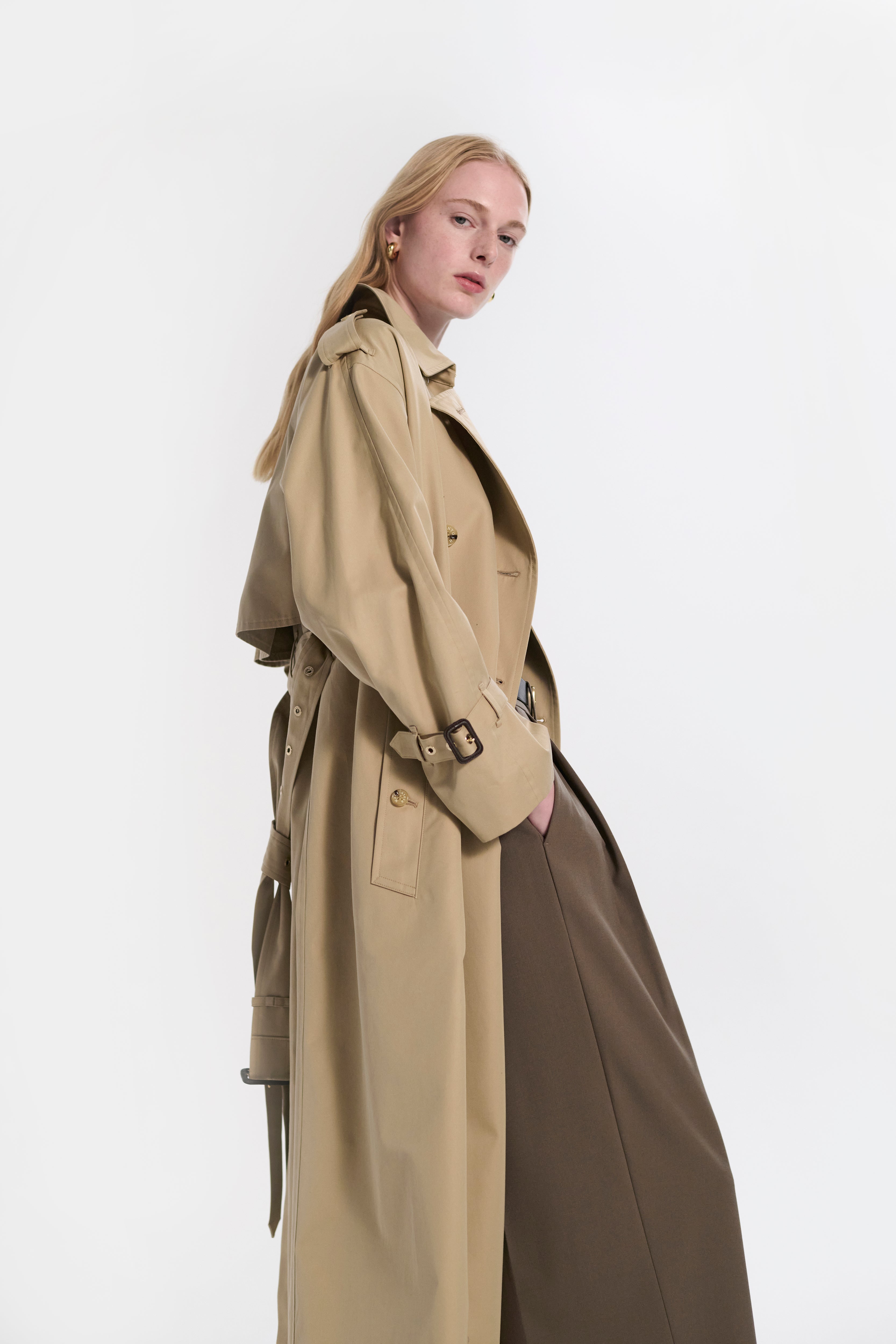 Buckholm Gabardine Trench Coat