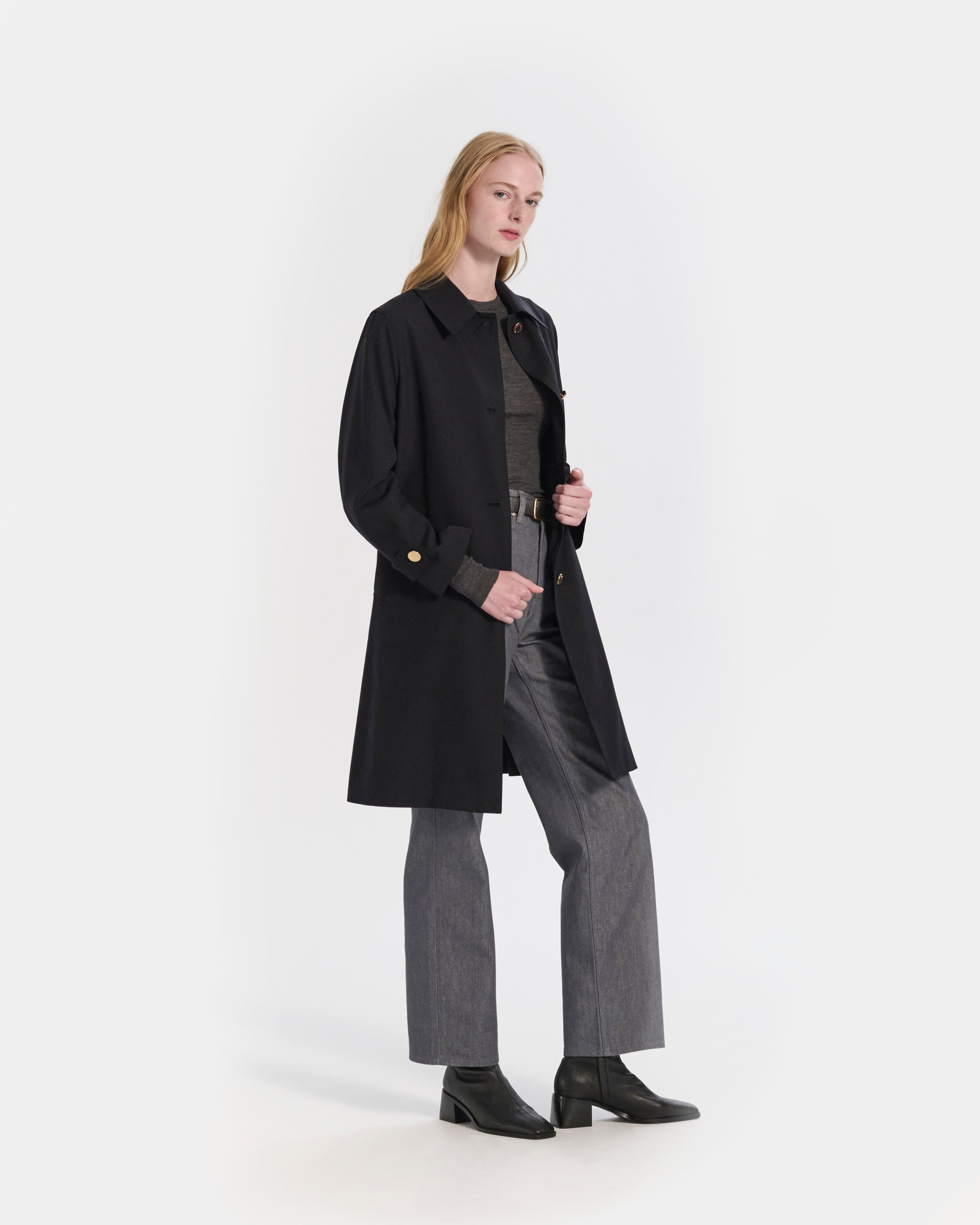 Banton Wool 3/4 Length Coat