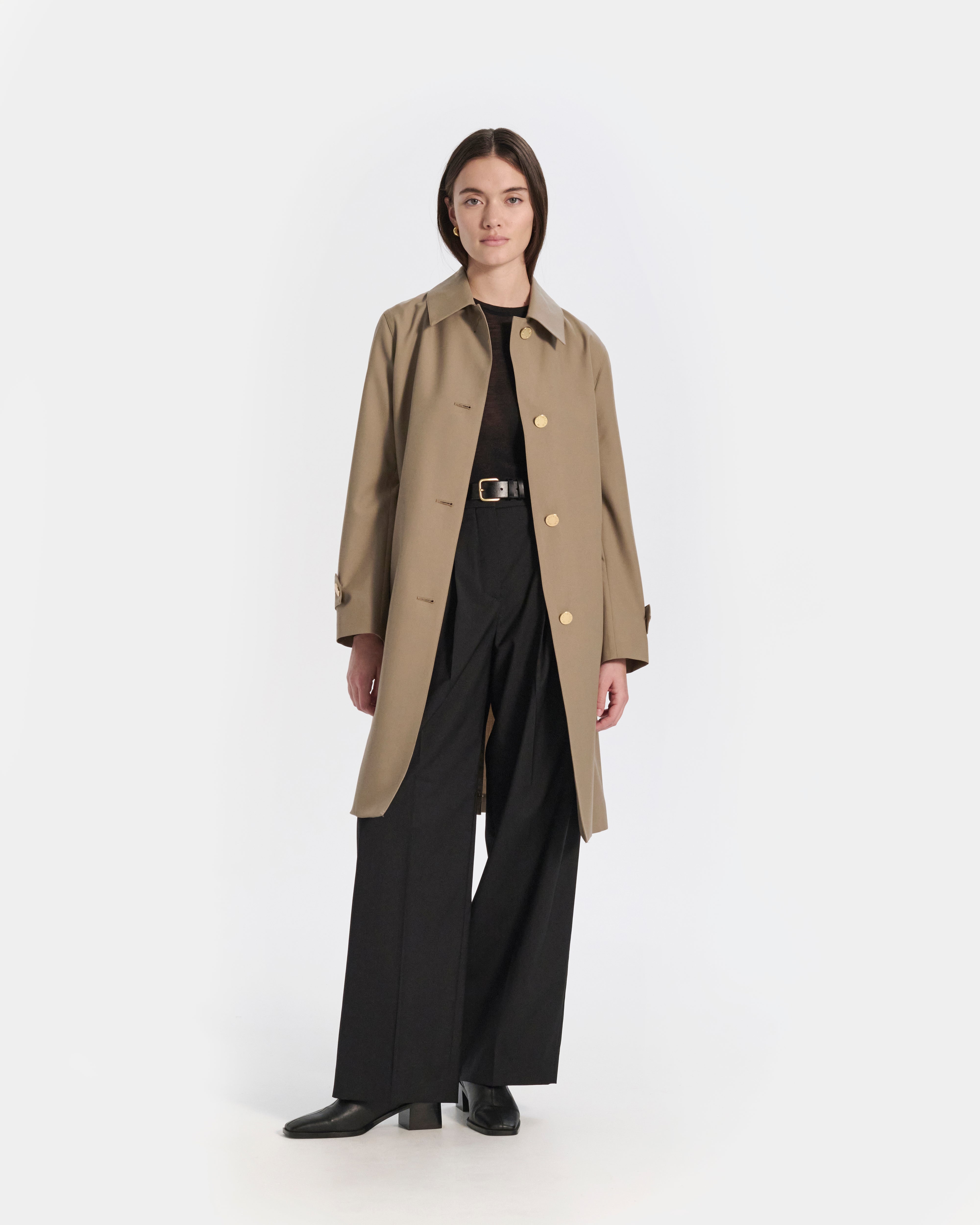 Banton Wool 3/4 Length Coat