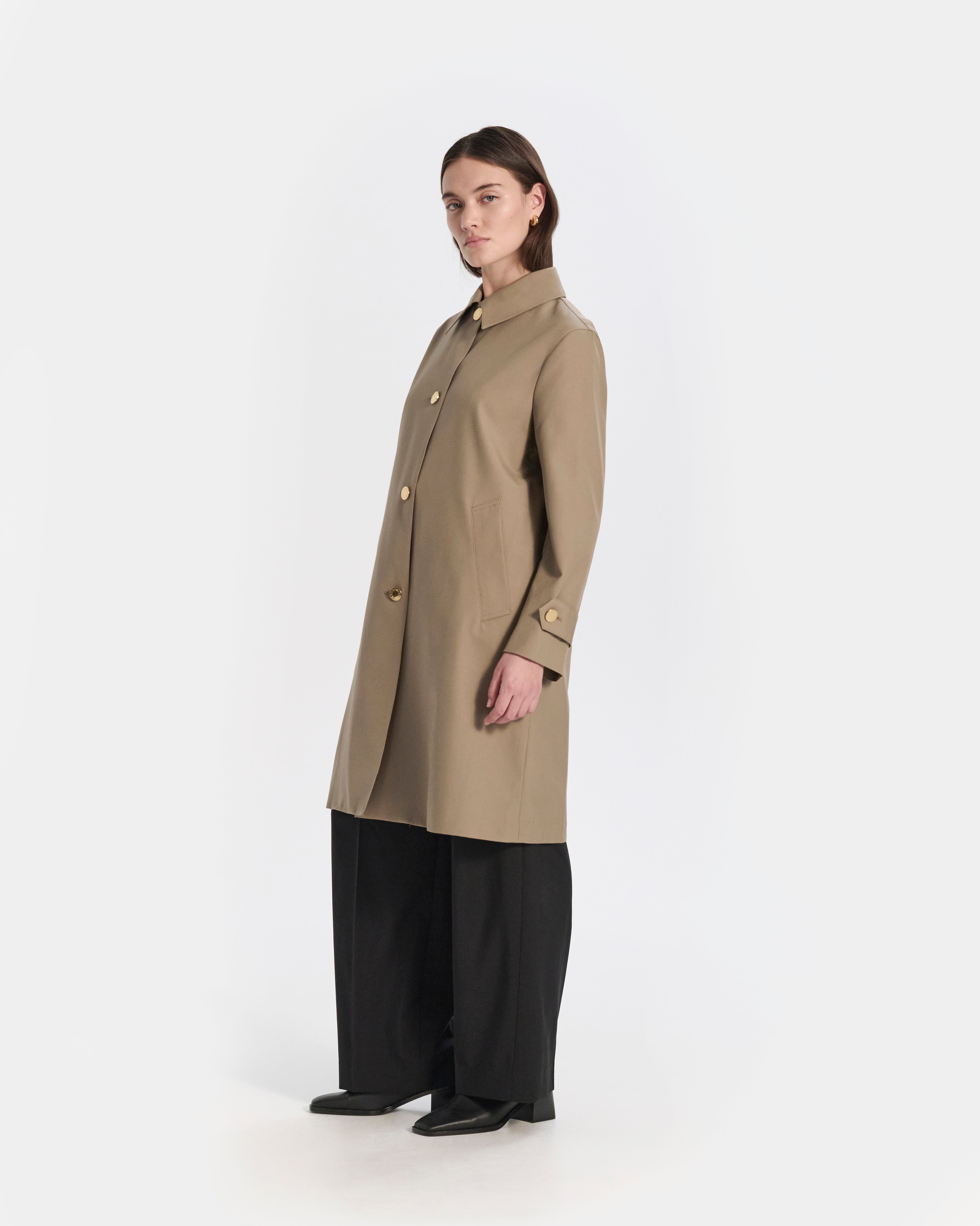 Banton Wool 3/4 Length Coat