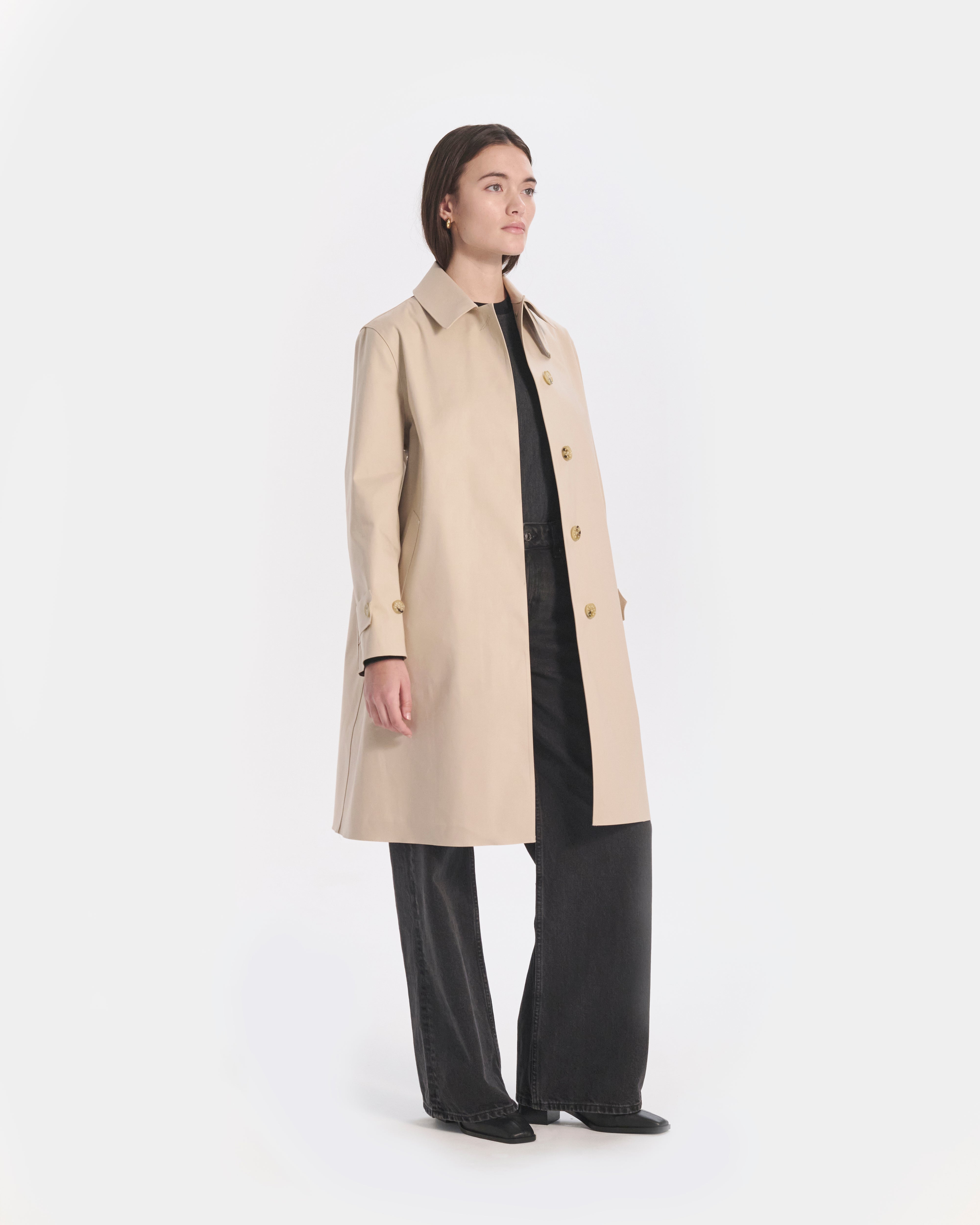 Banton Rubberised 3/4 Length Coat