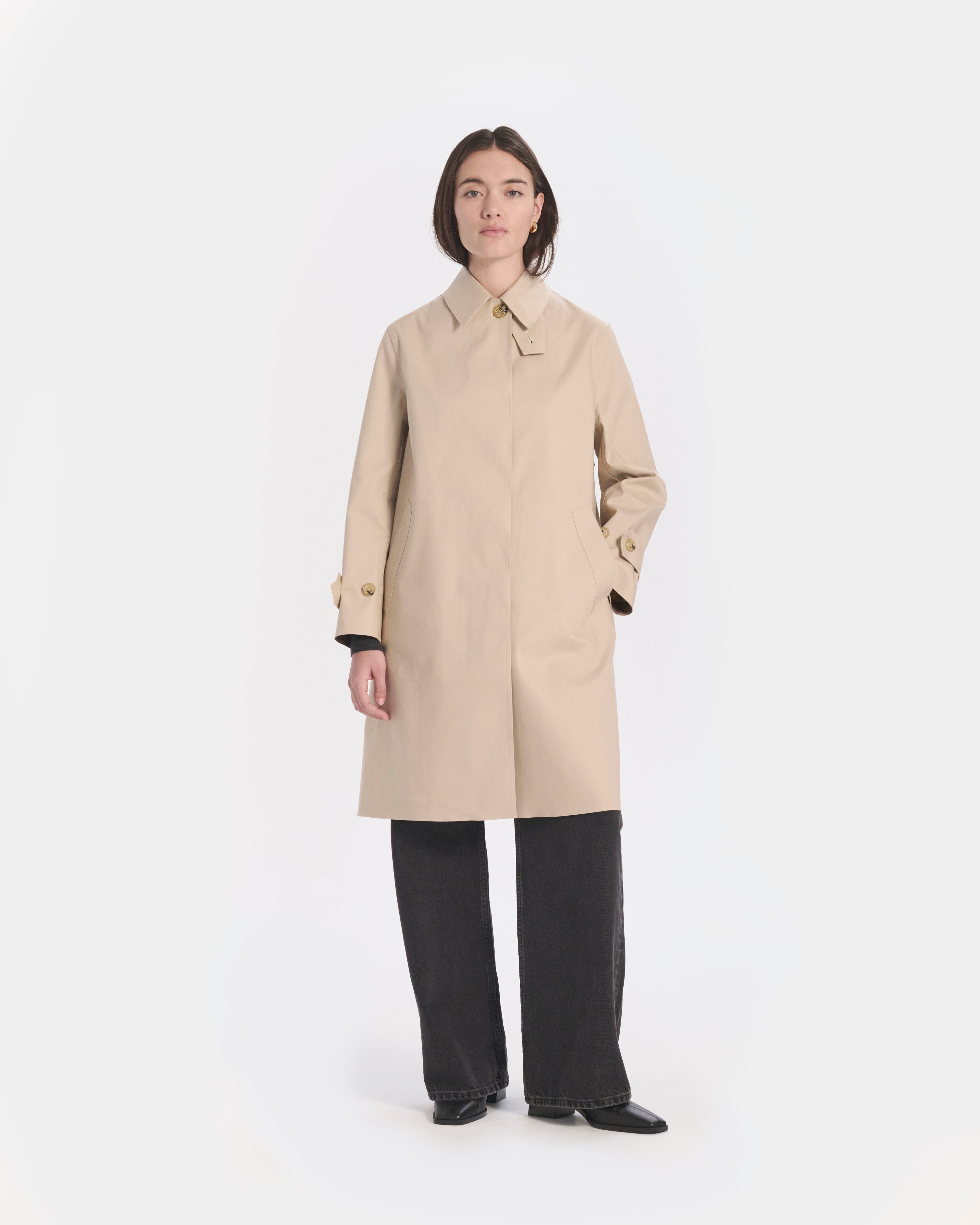 Banton Rubberised 3/4 Length Coat