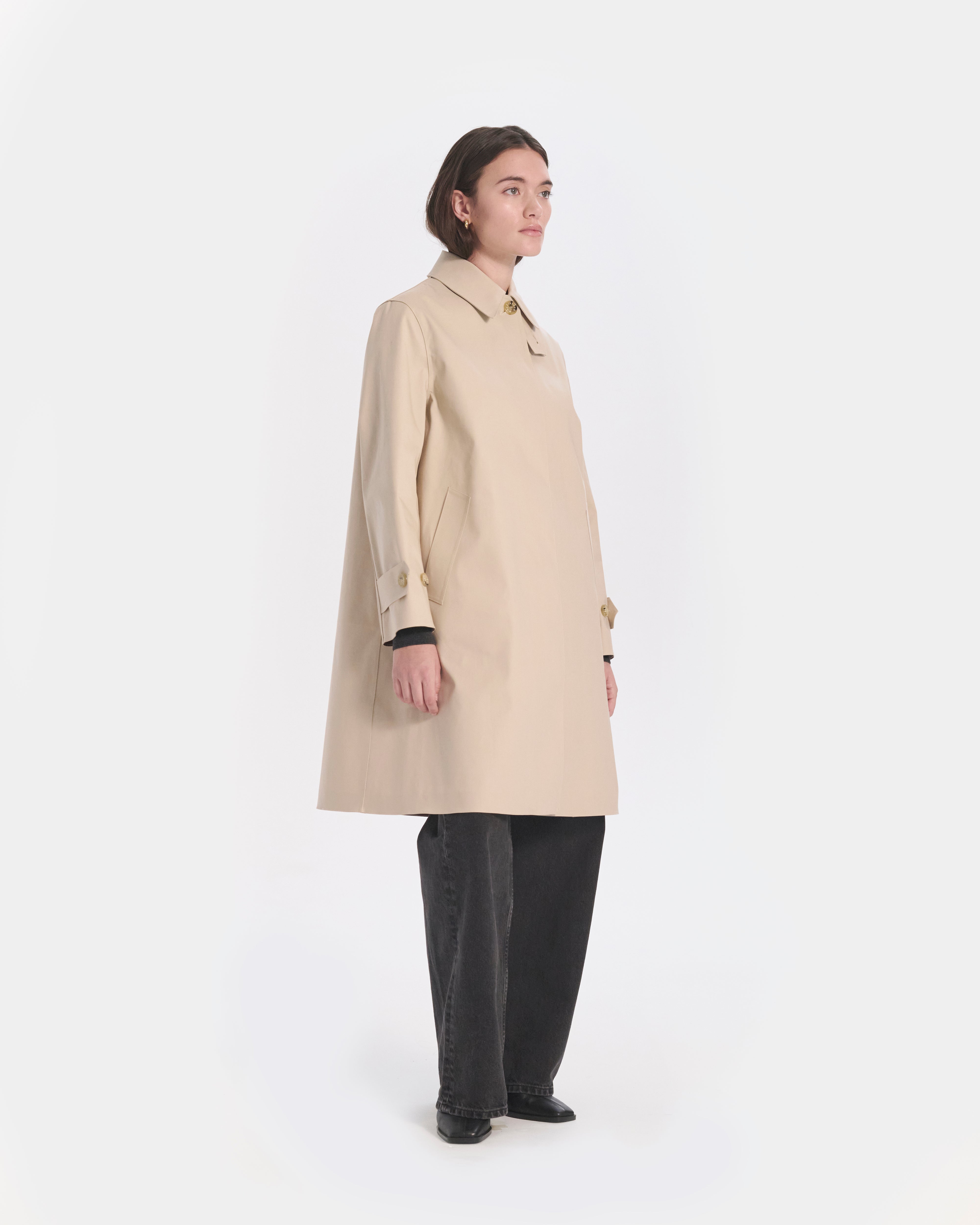 Banton Rubberised 3/4 Length Coat