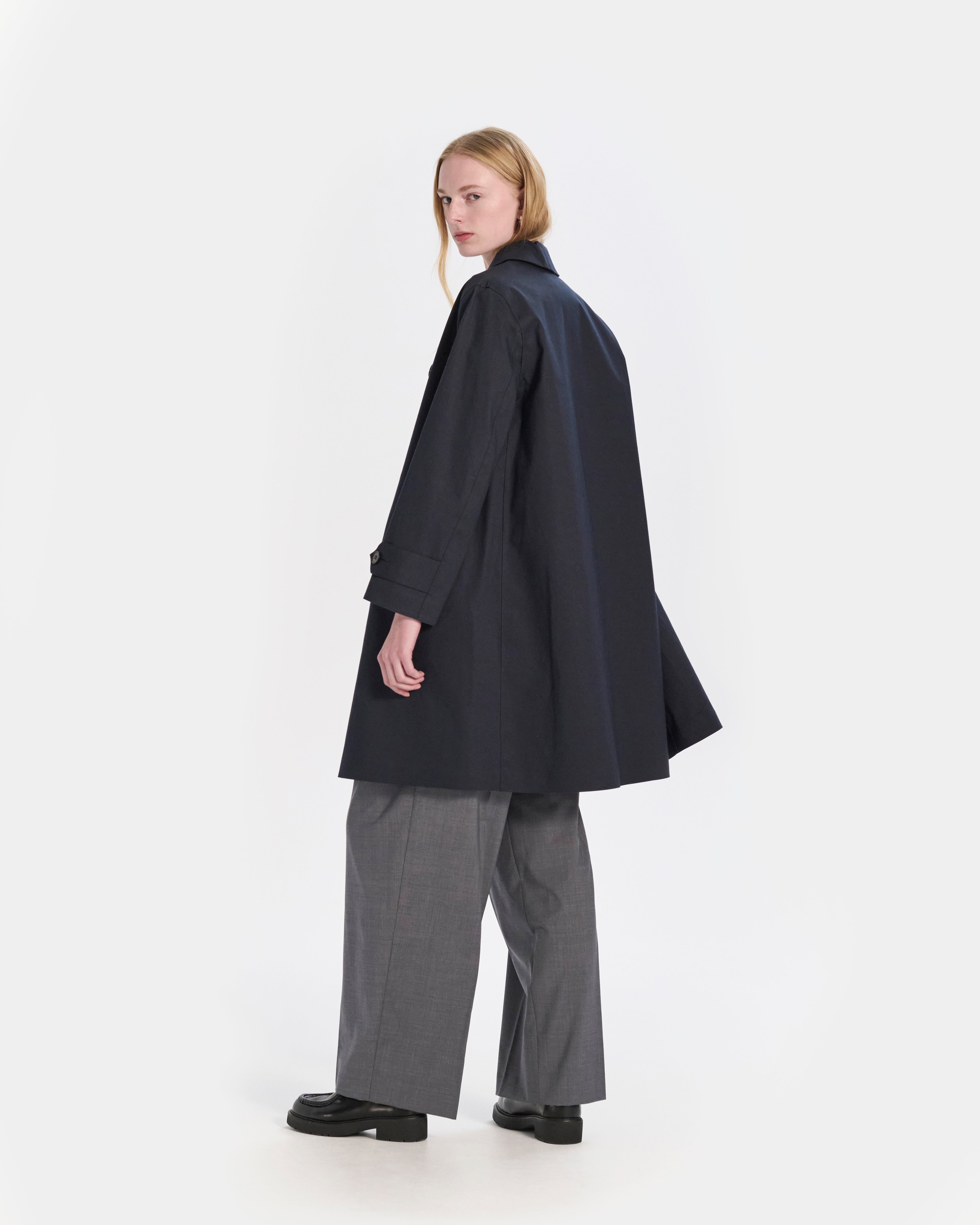 Banton Rubberised 3/4 Length Coat