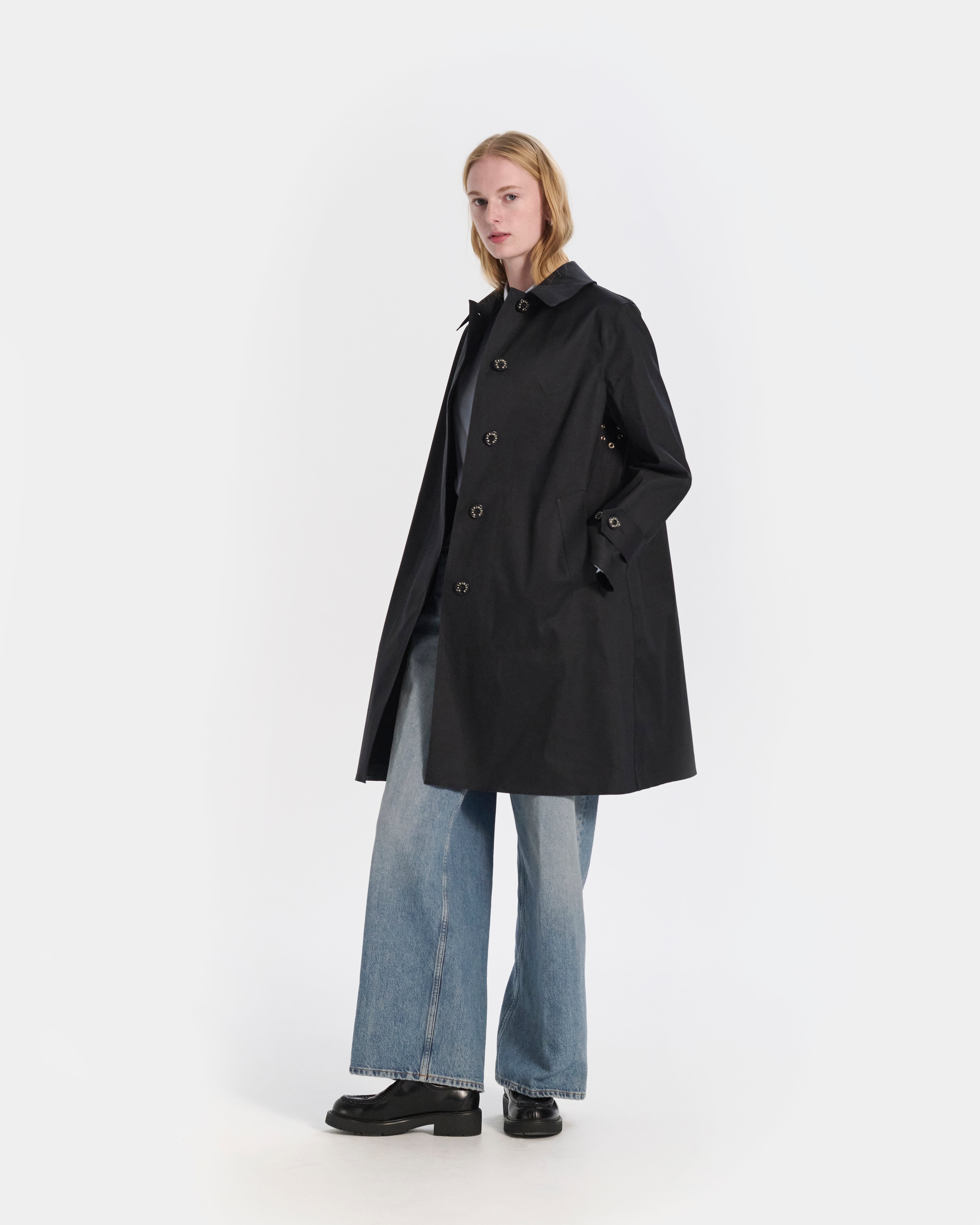 Banton Rubberised 3/4 Length Coat