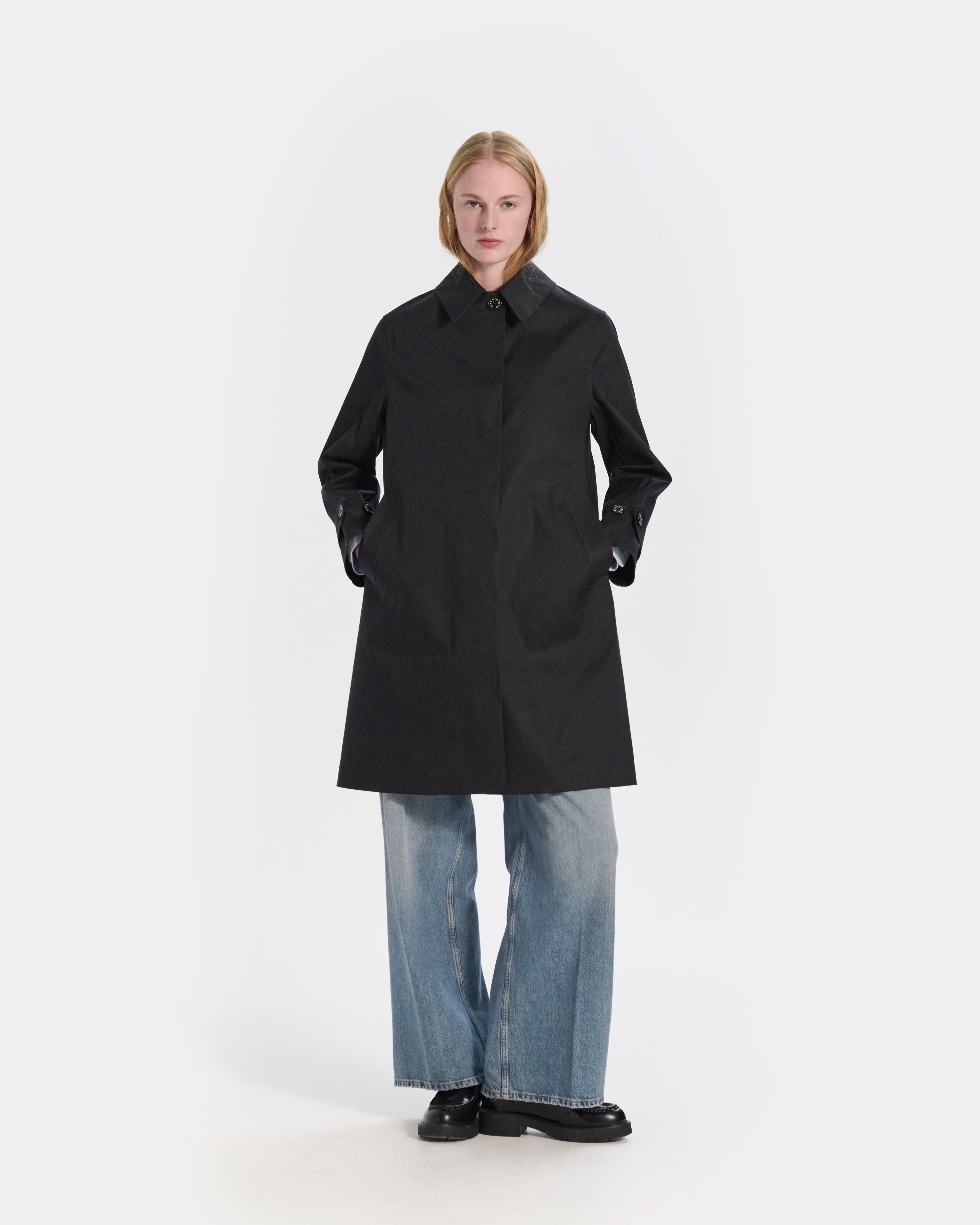 Banton Rubberised 3/4 Length Coat