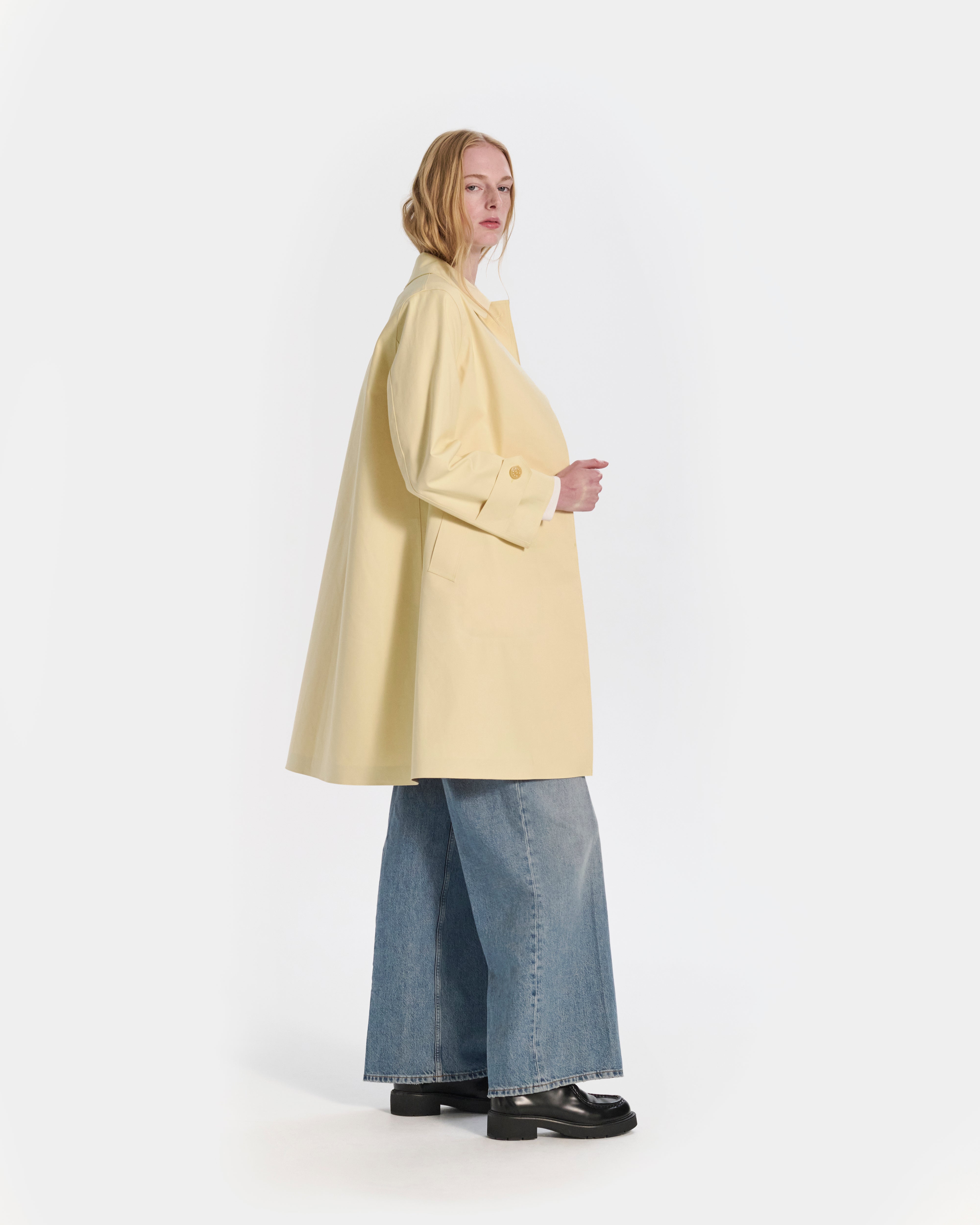 Banton Rubberised 3/4 Length Coat