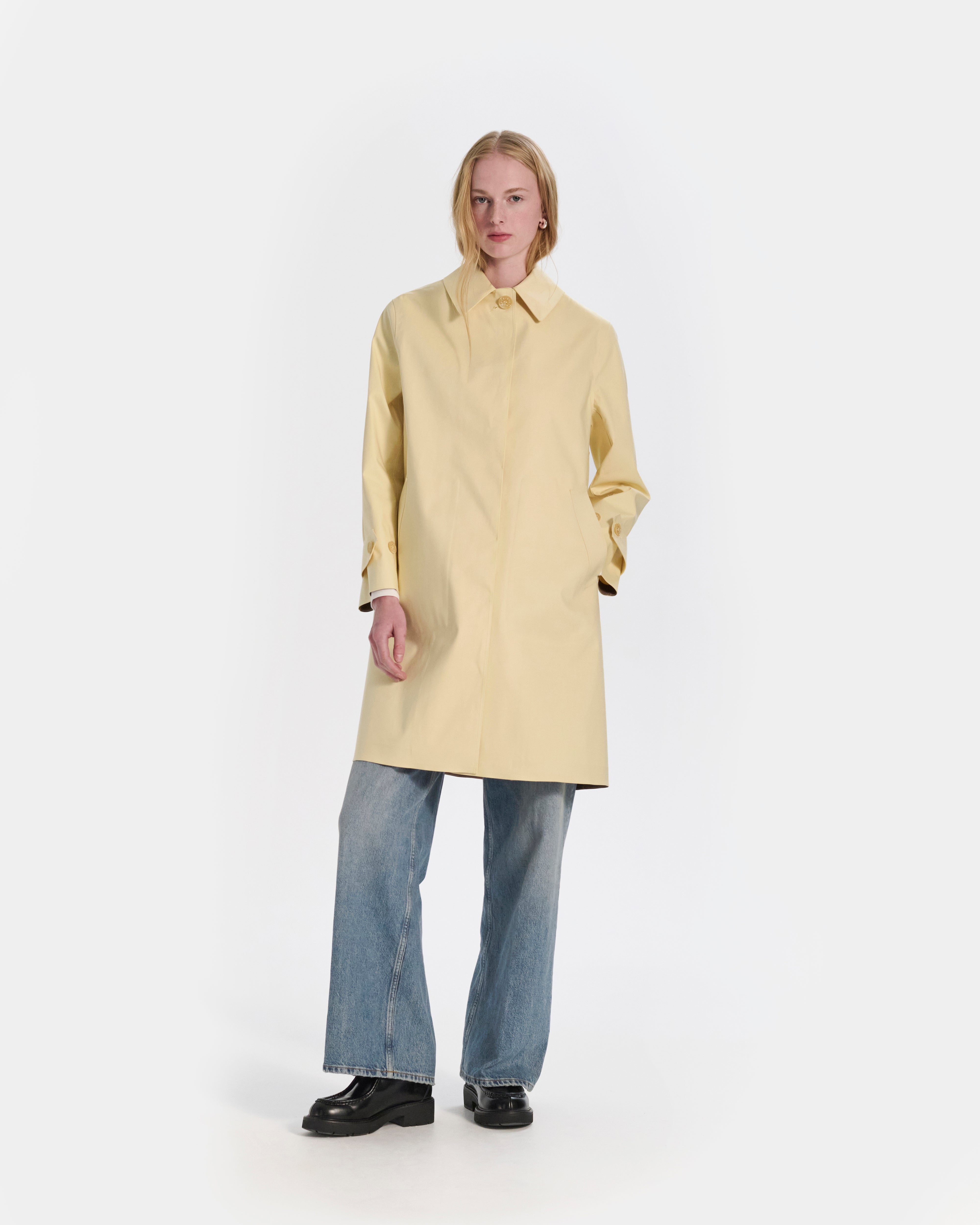 Banton Rubberised 3/4 Length Coat