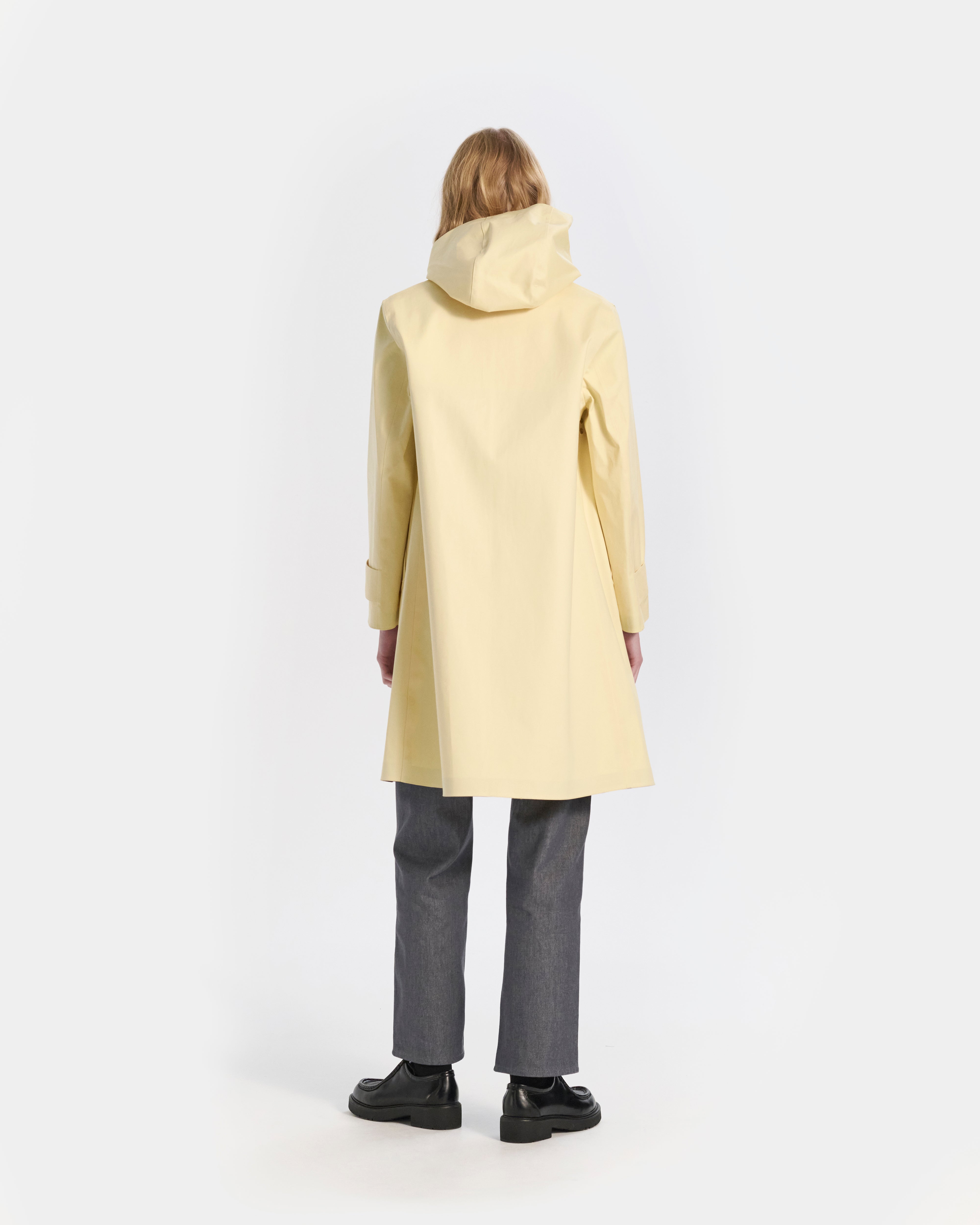 Watten Rubberised Hooded 3/4 Length Coat