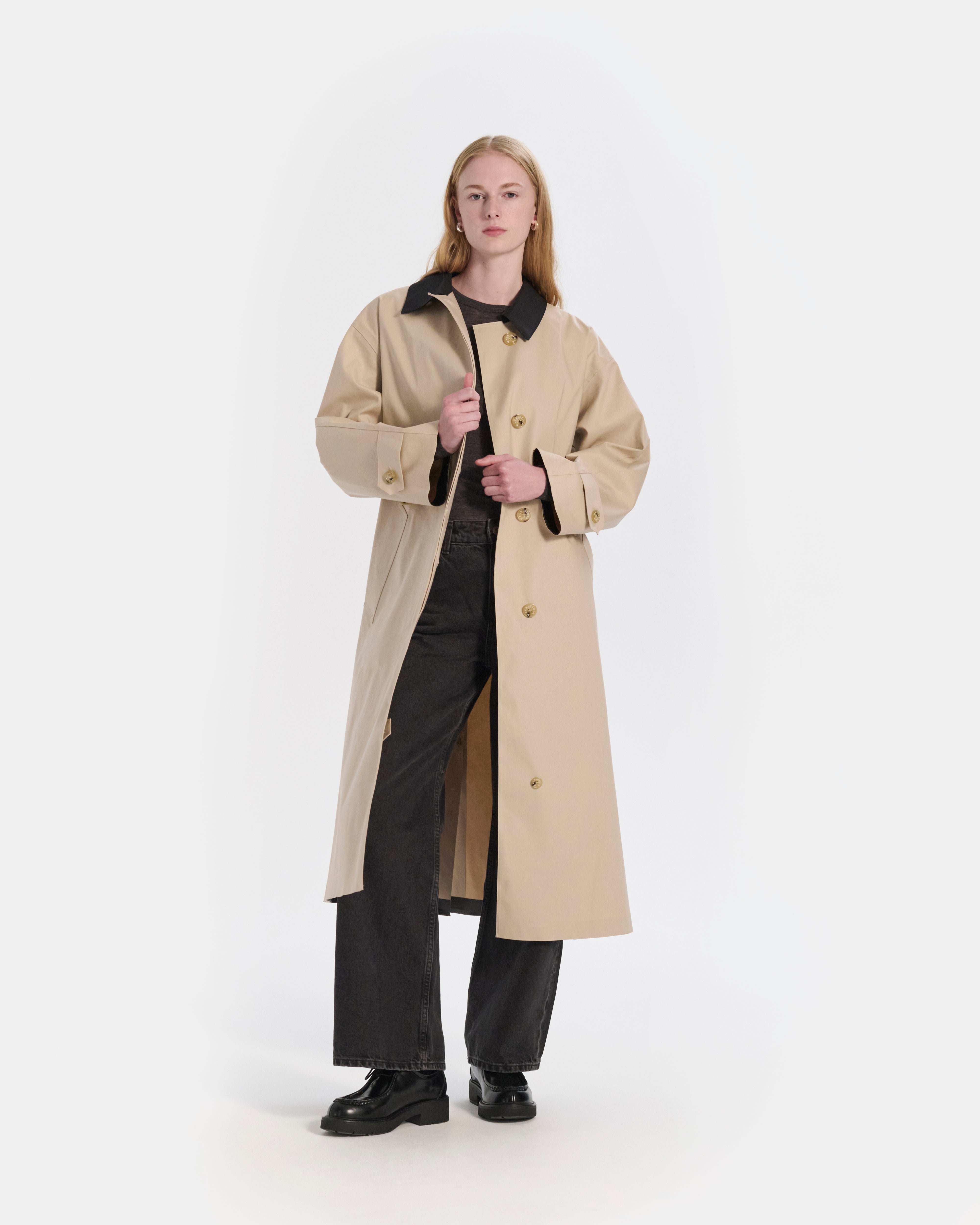 Bowland Rubberised Belted Coat