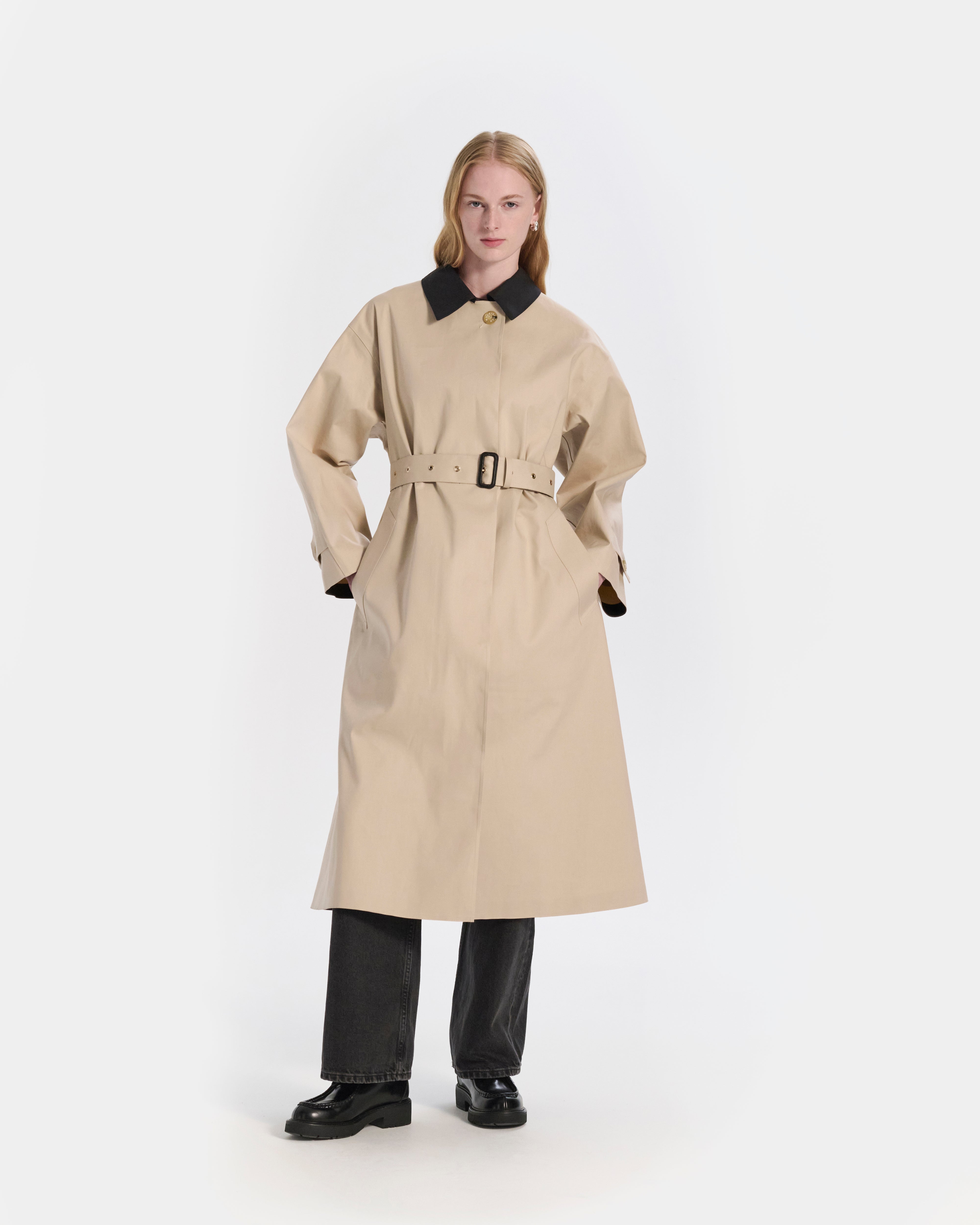 Bowland Rubberised Belted Coat