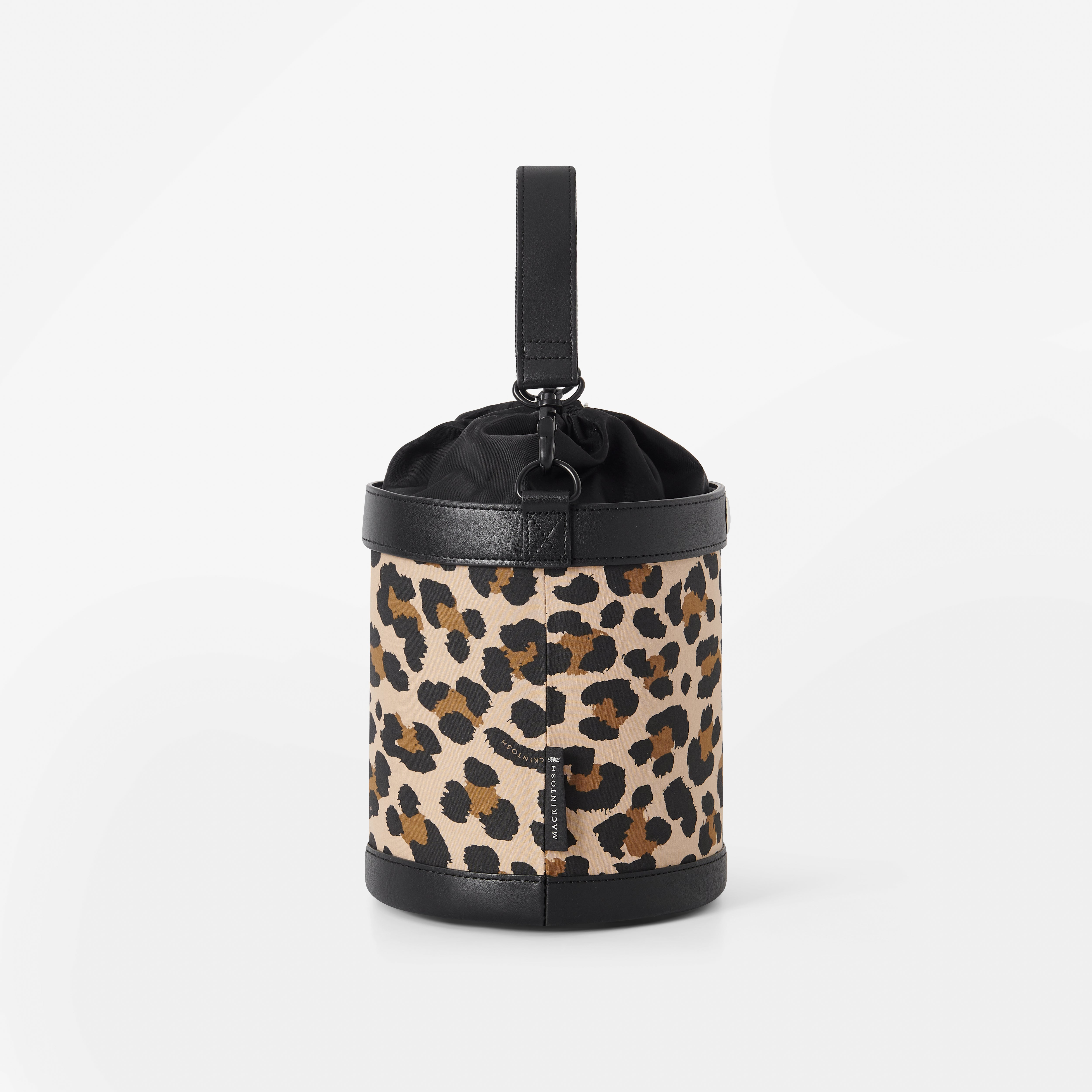 Annan Leopard Print Bucket Bag