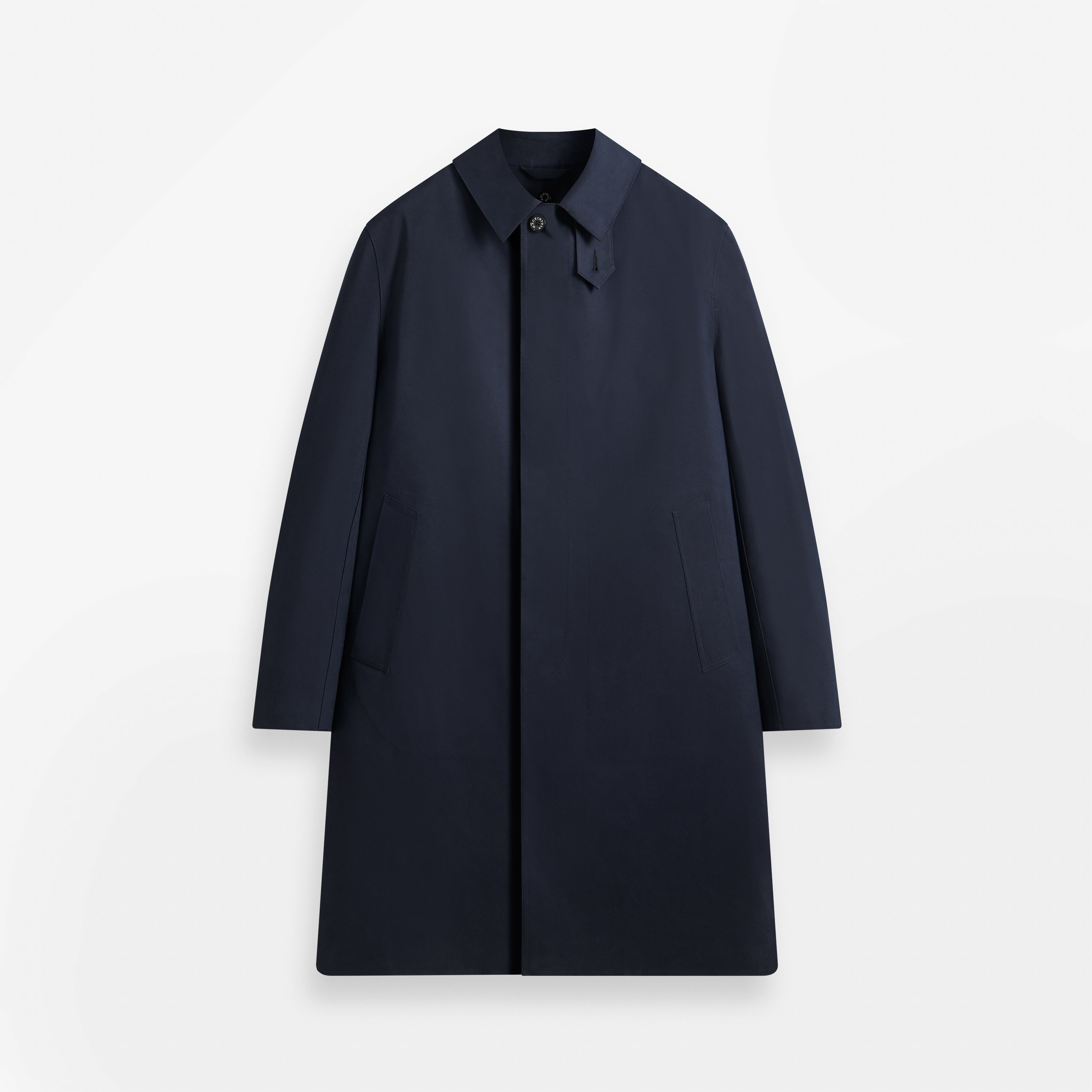 Dunkeld Rubberised 3/4 Length Coat Navy