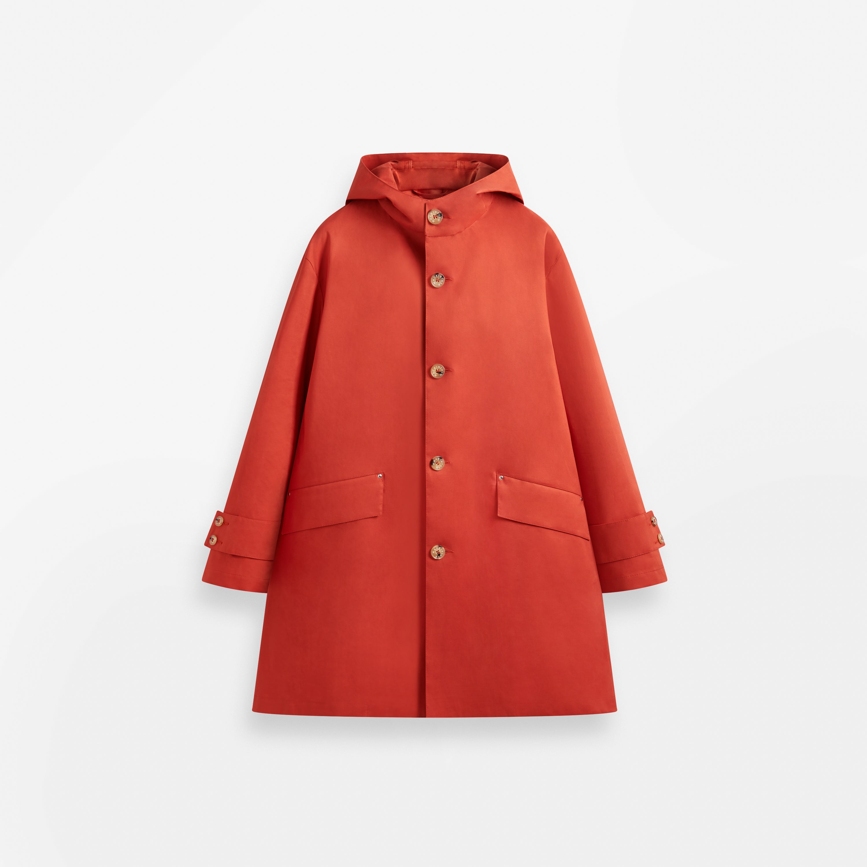 Humbie Raintec Mid Length Hooded Coat