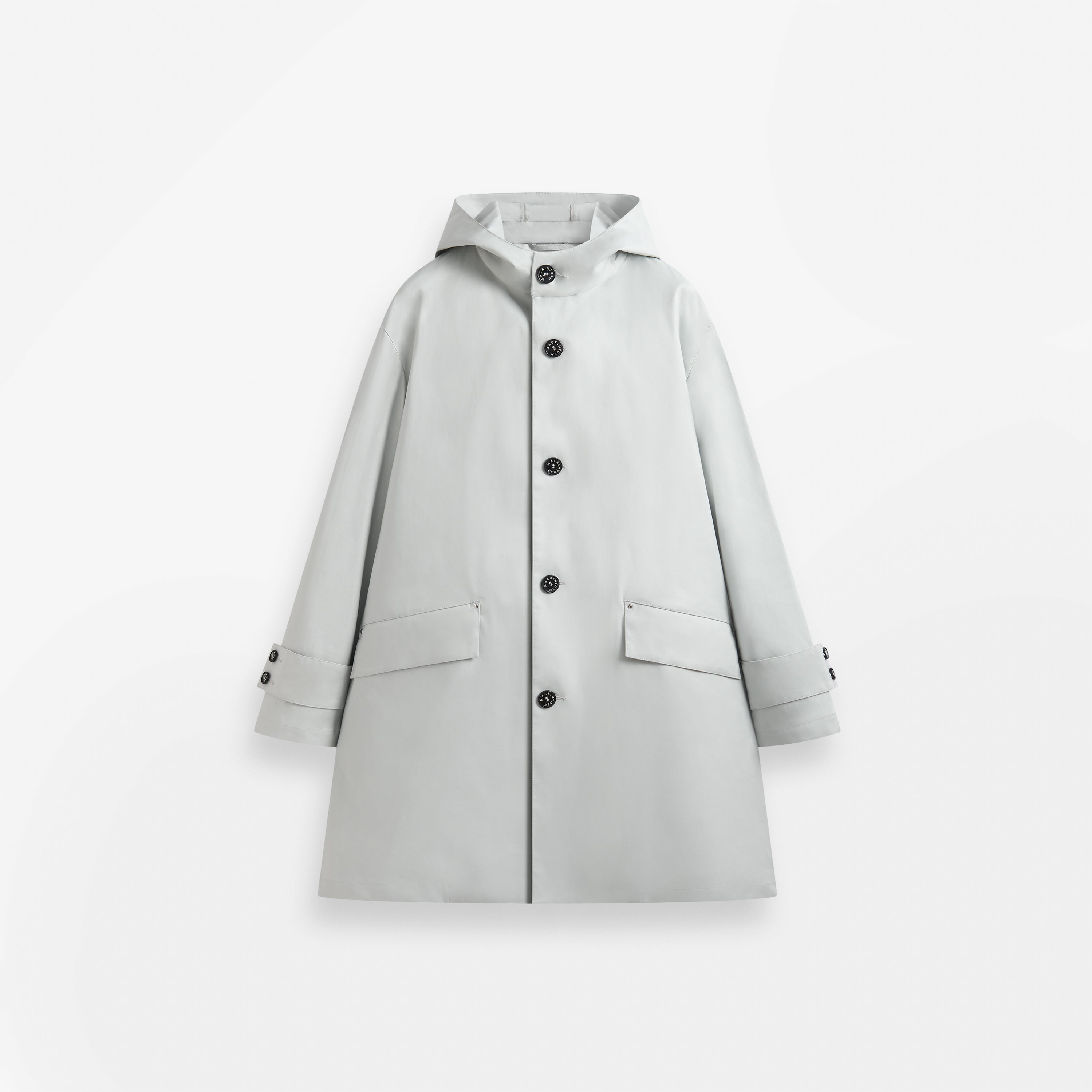 Humbie Raintec Mid Length Hooded Coat