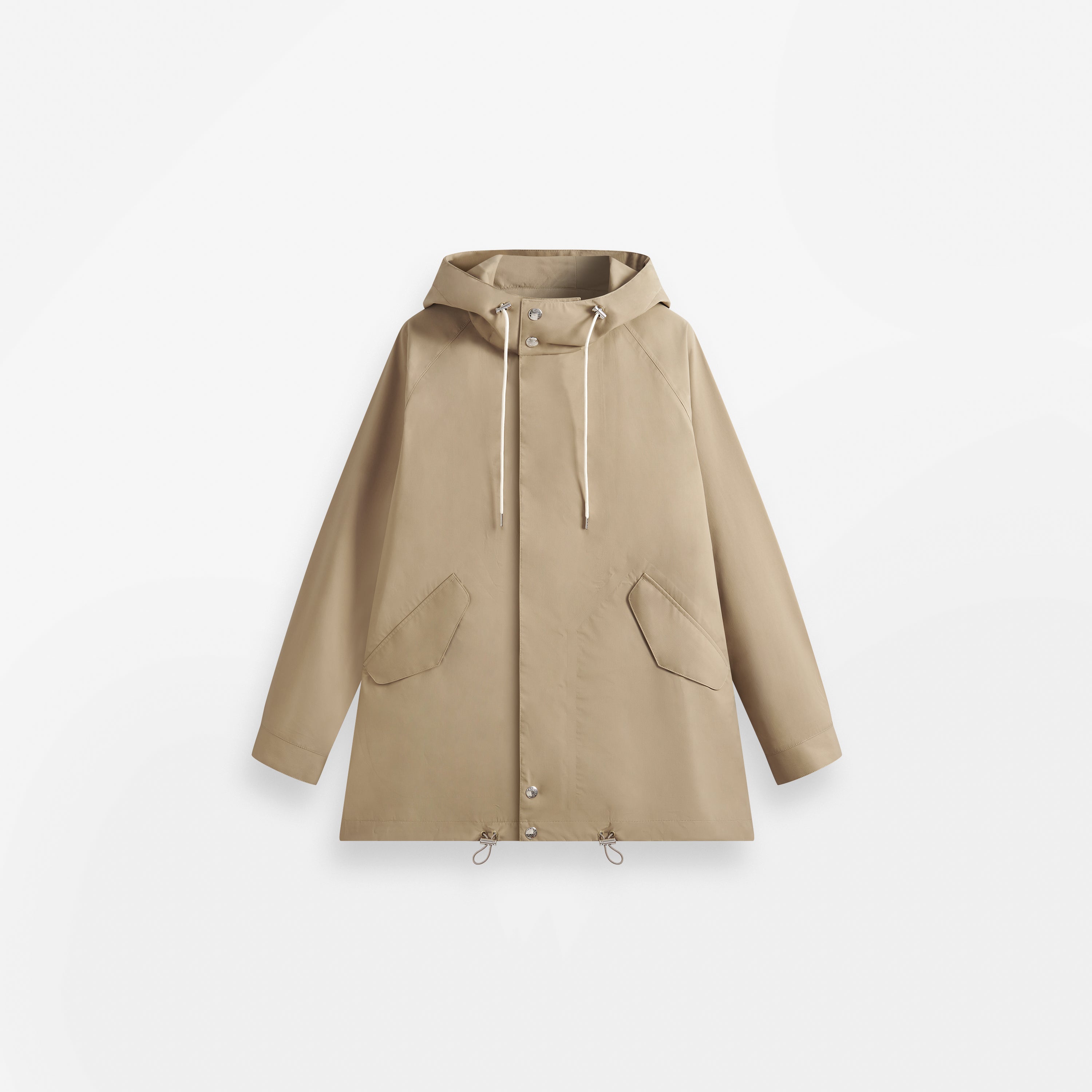 Skye Hooded Parka Fawn