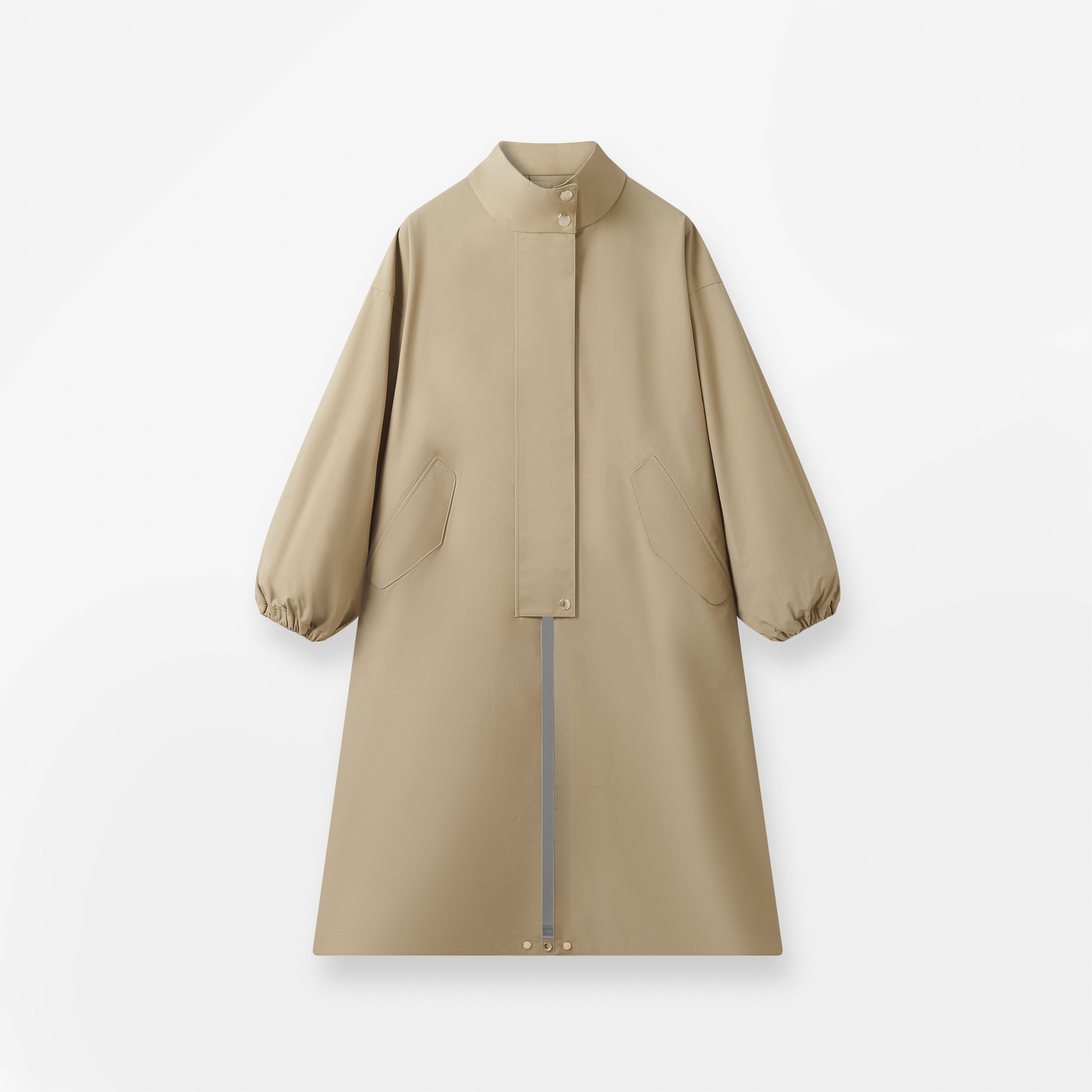 Skye Stand Collar Long Coat