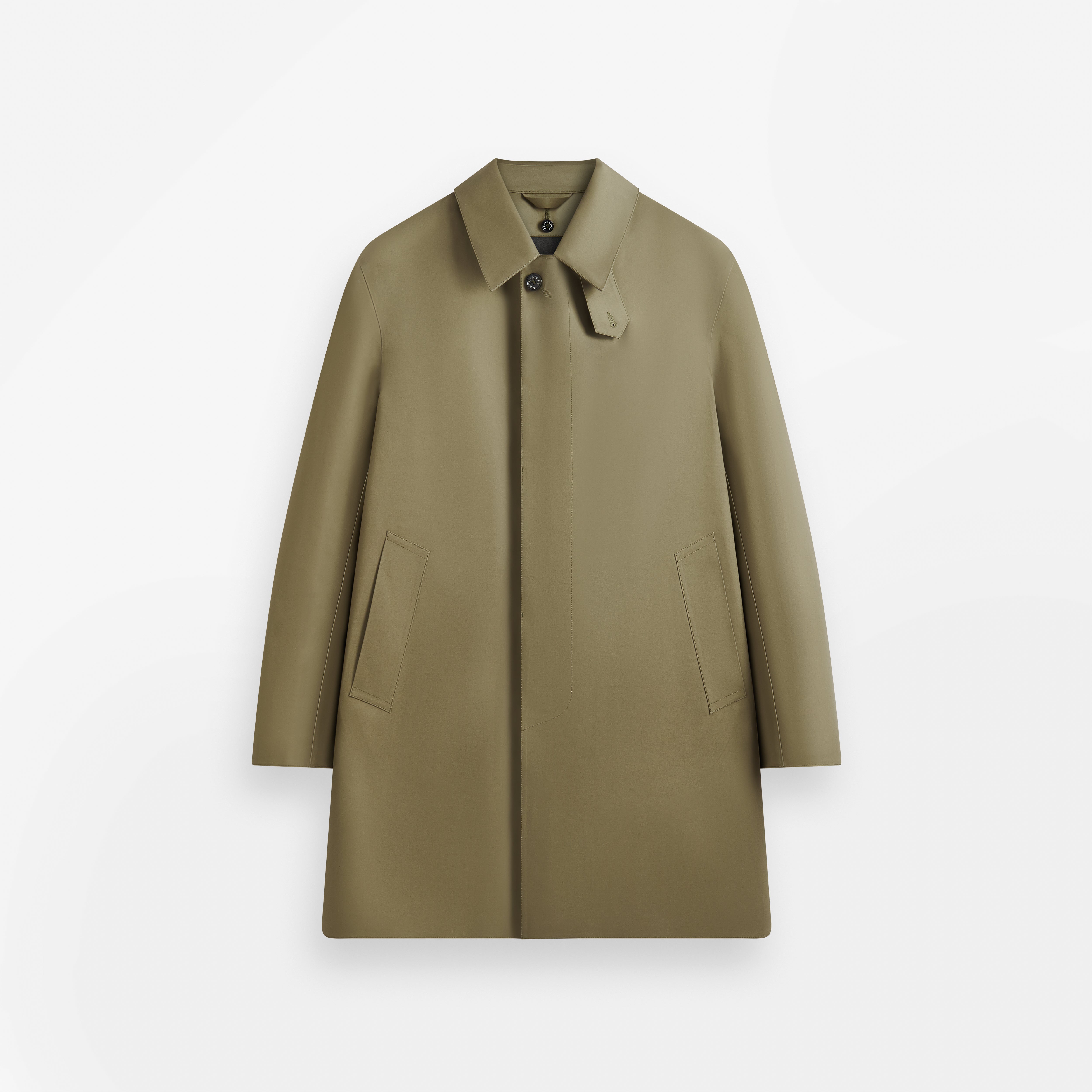 Dunoon Rubberised Mid Length Coat